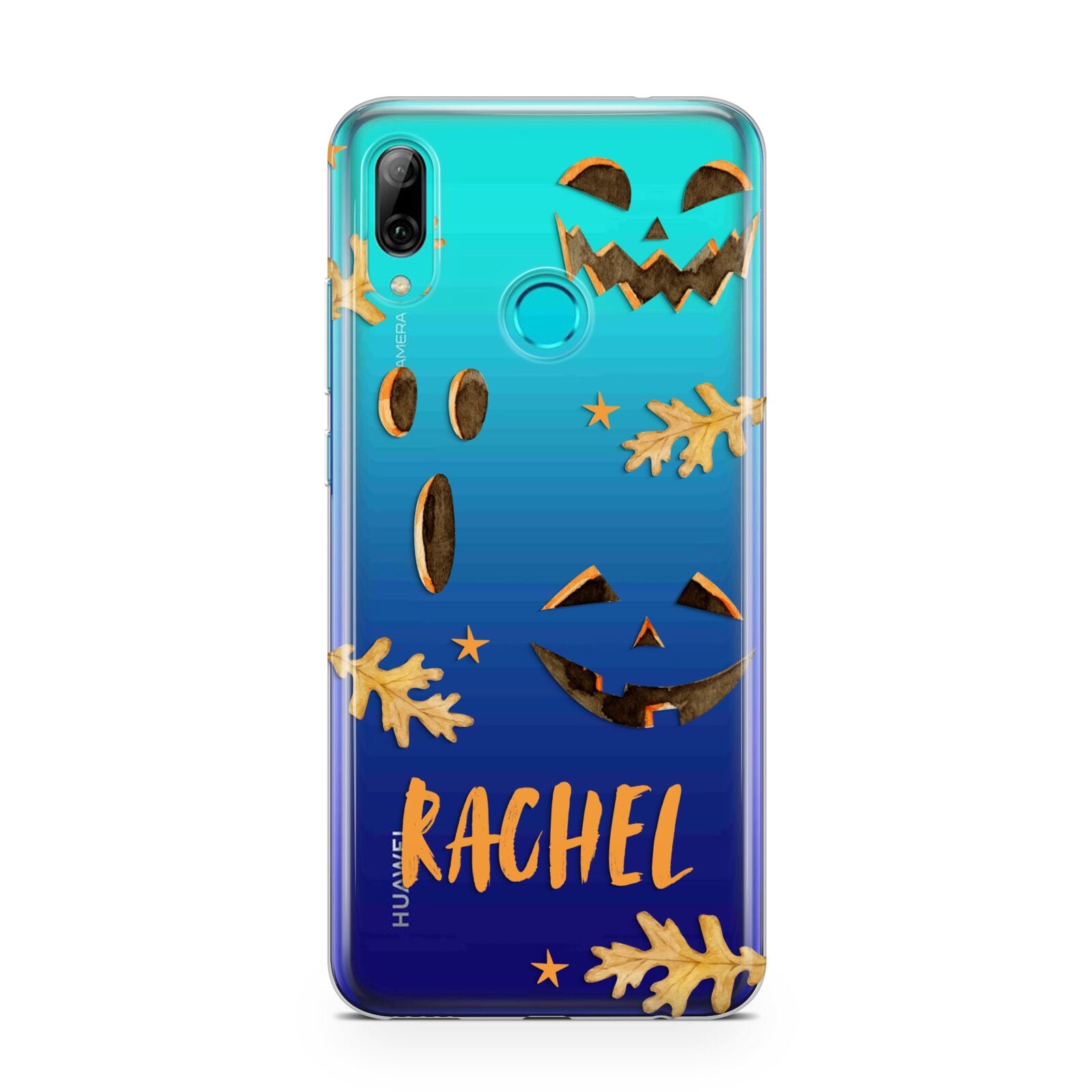 Custom Halloween Pumpkin Face Huawei P Smart 2019 Case