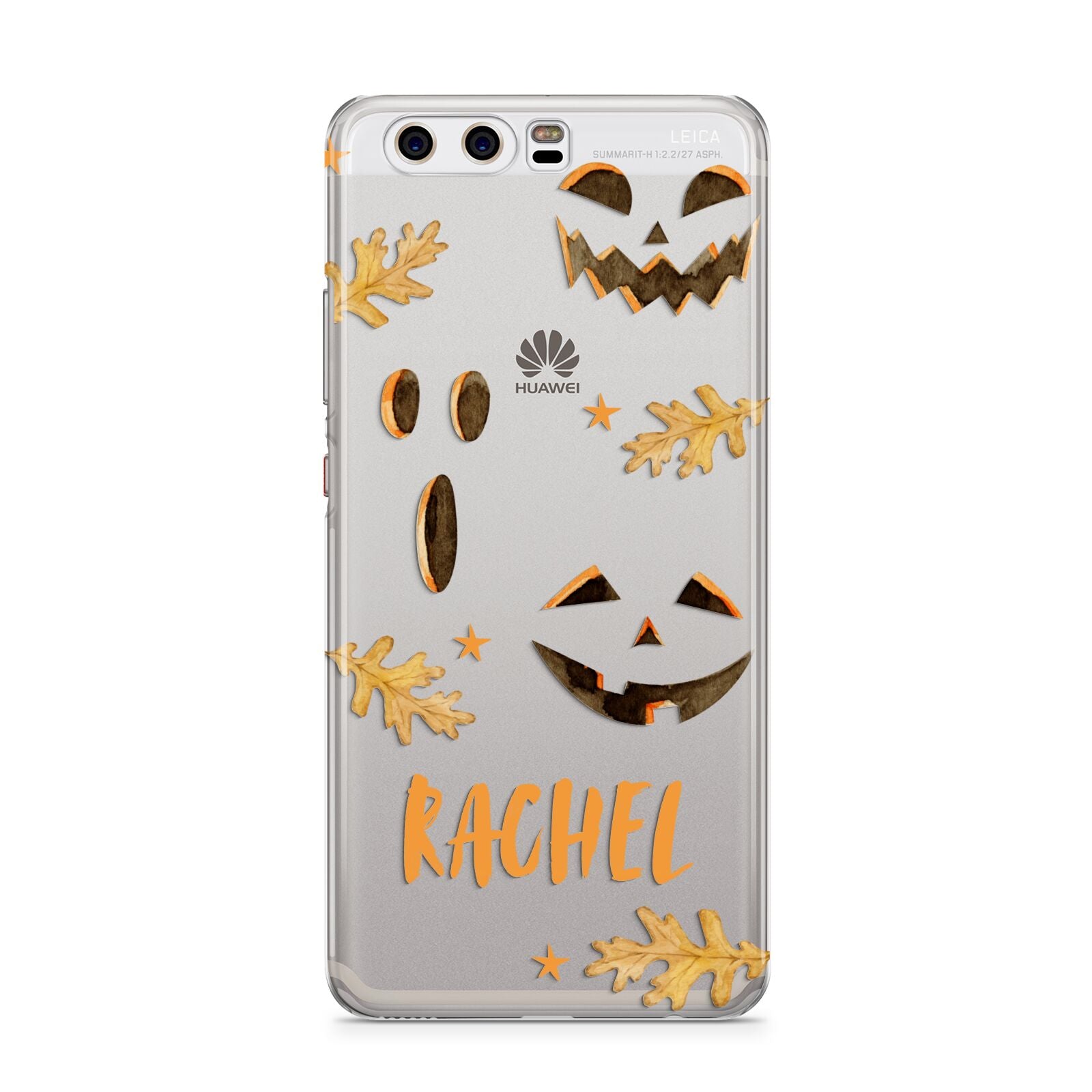 Custom Halloween Pumpkin Face Huawei P10 Phone Case