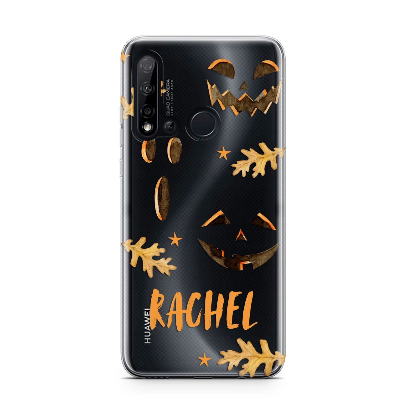 Custom Halloween Pumpkin Face Huawei P20 Lite 5G Phone Case