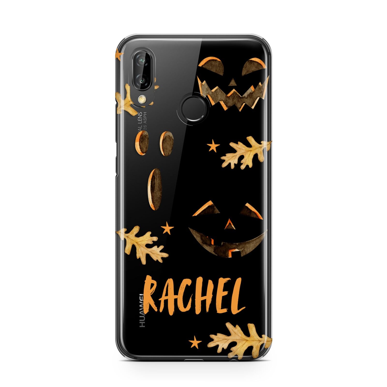 Custom Halloween Pumpkin Face Huawei P20 Lite Phone Case