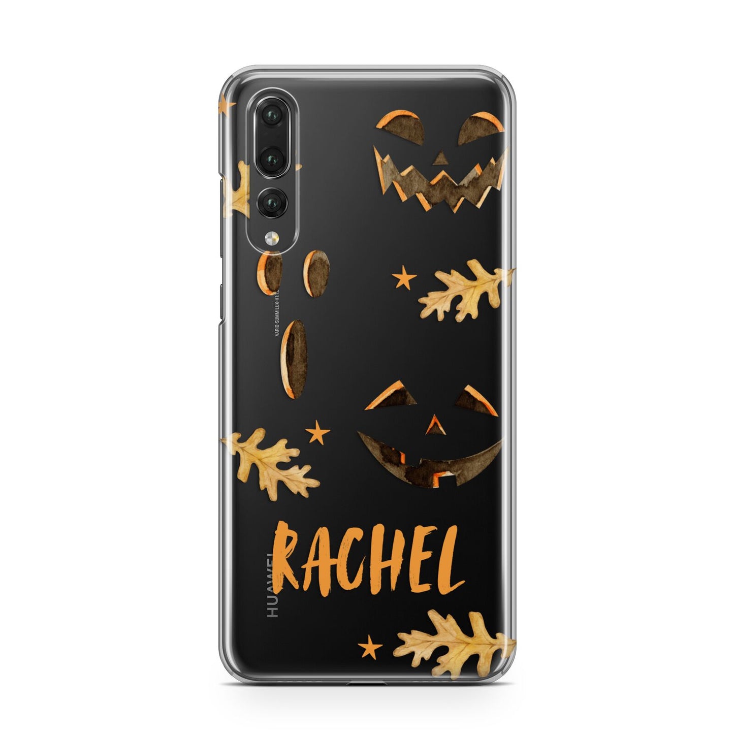 Custom Halloween Pumpkin Face Huawei P20 Pro Phone Case