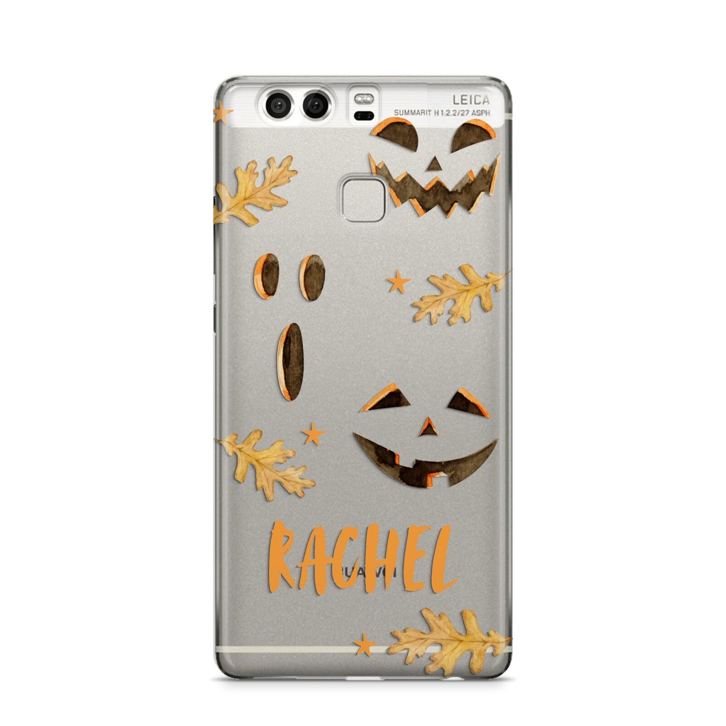 Custom Halloween Pumpkin Face Huawei P9 Case