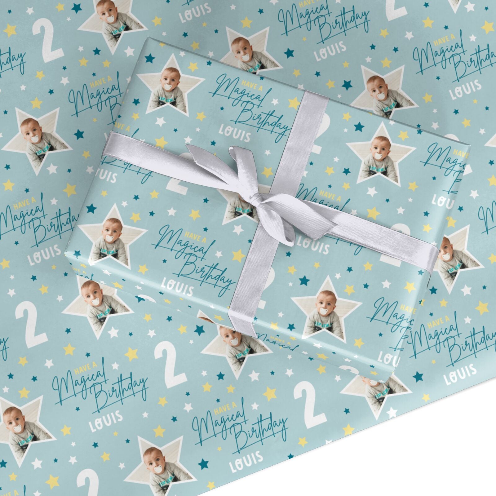 Custom Happy Birthday Custom Wrapping Paper