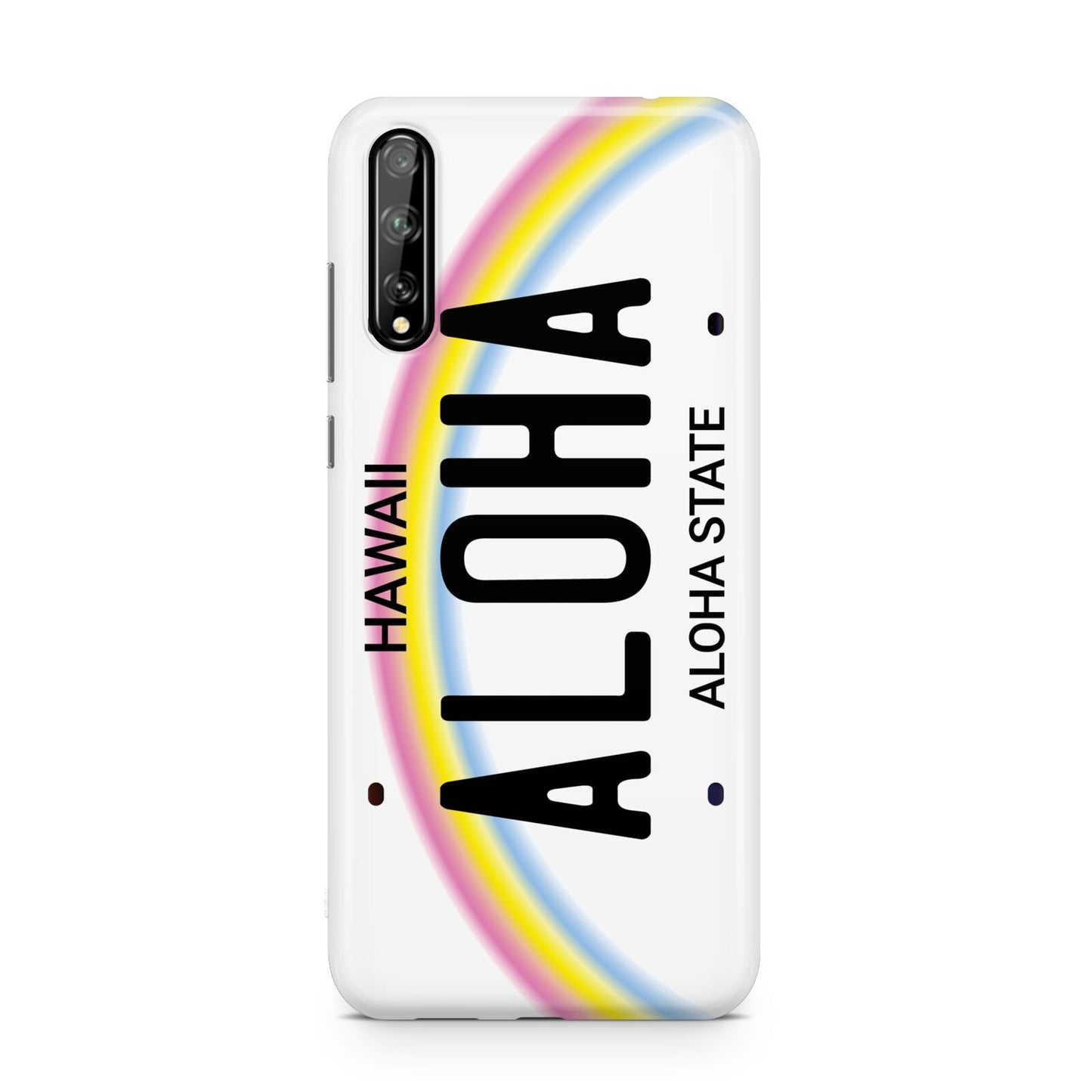 Custom Hawaii License Plate Huawei Enjoy 10s Phone Case