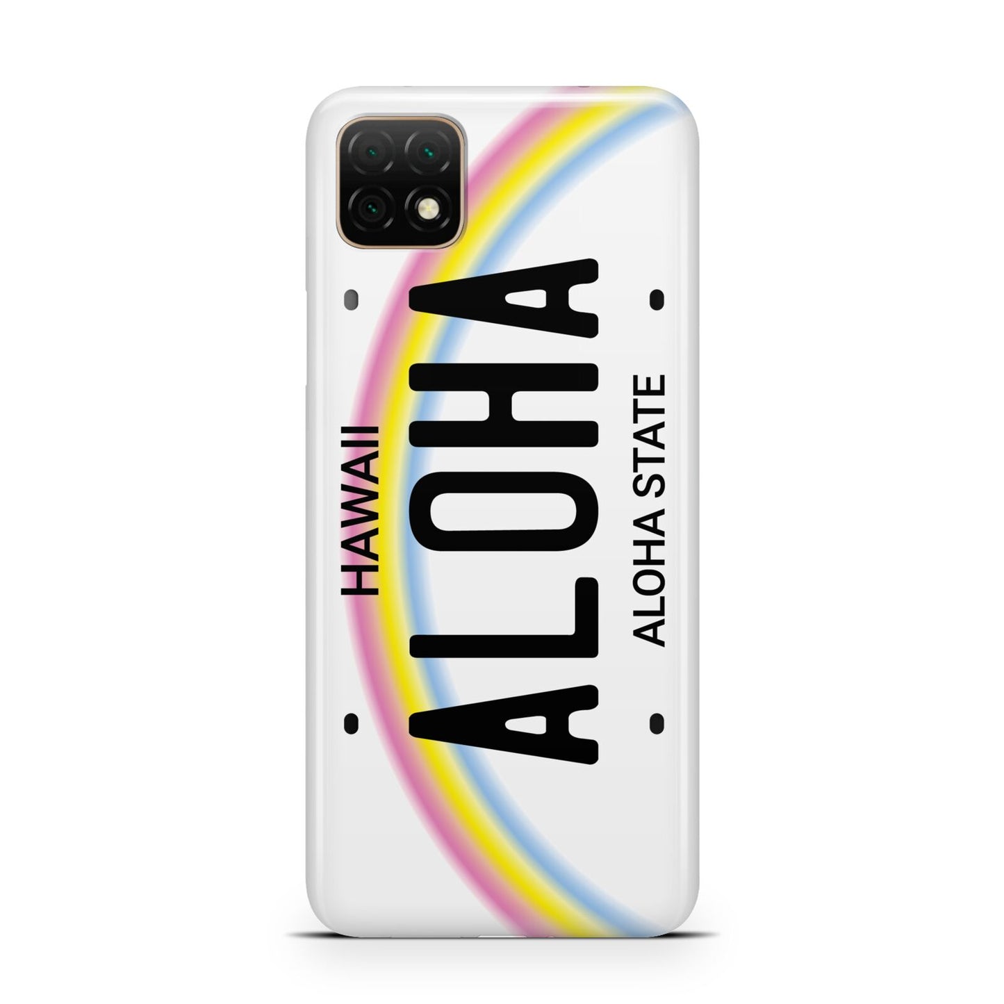 Custom Hawaii License Plate Huawei Enjoy 20 Phone Case