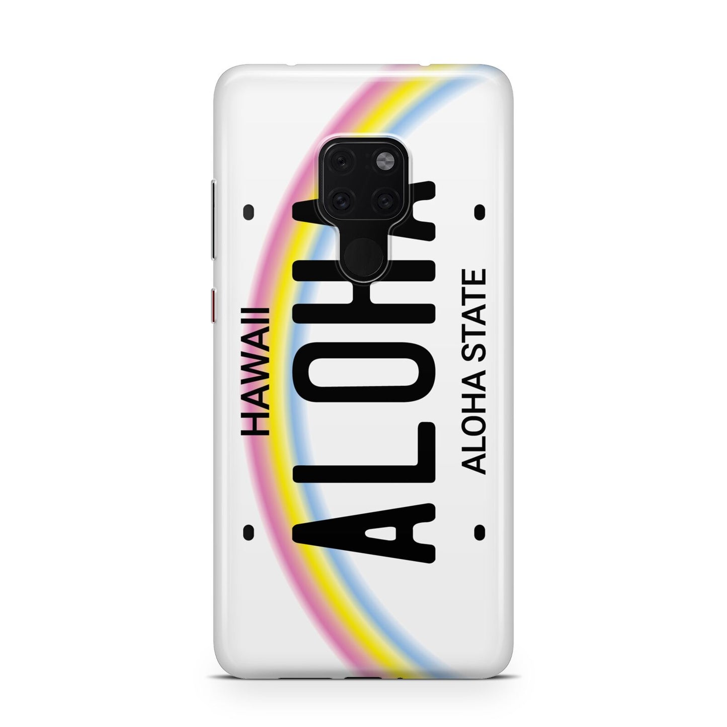 Custom Hawaii License Plate Huawei Mate 20 Phone Case