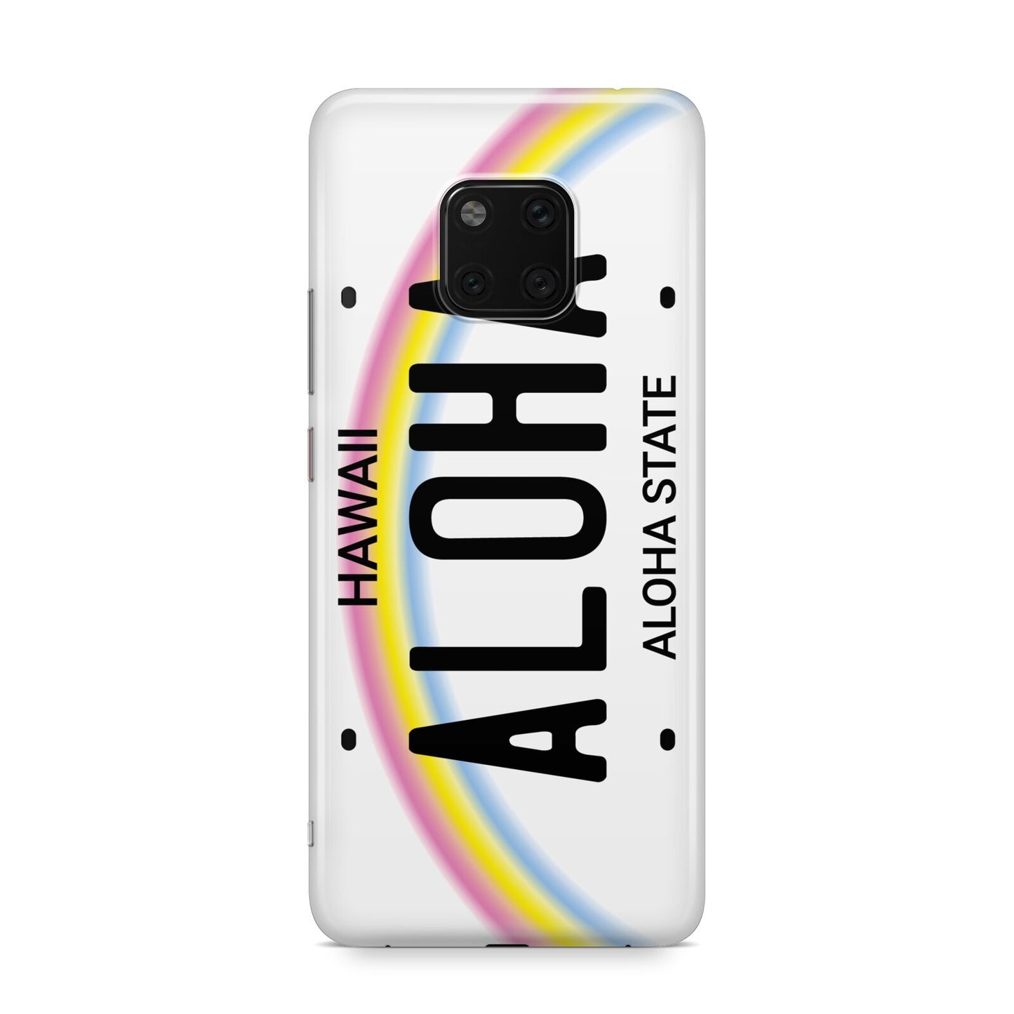 Custom Hawaii License Plate Huawei Mate 20 Pro Phone Case