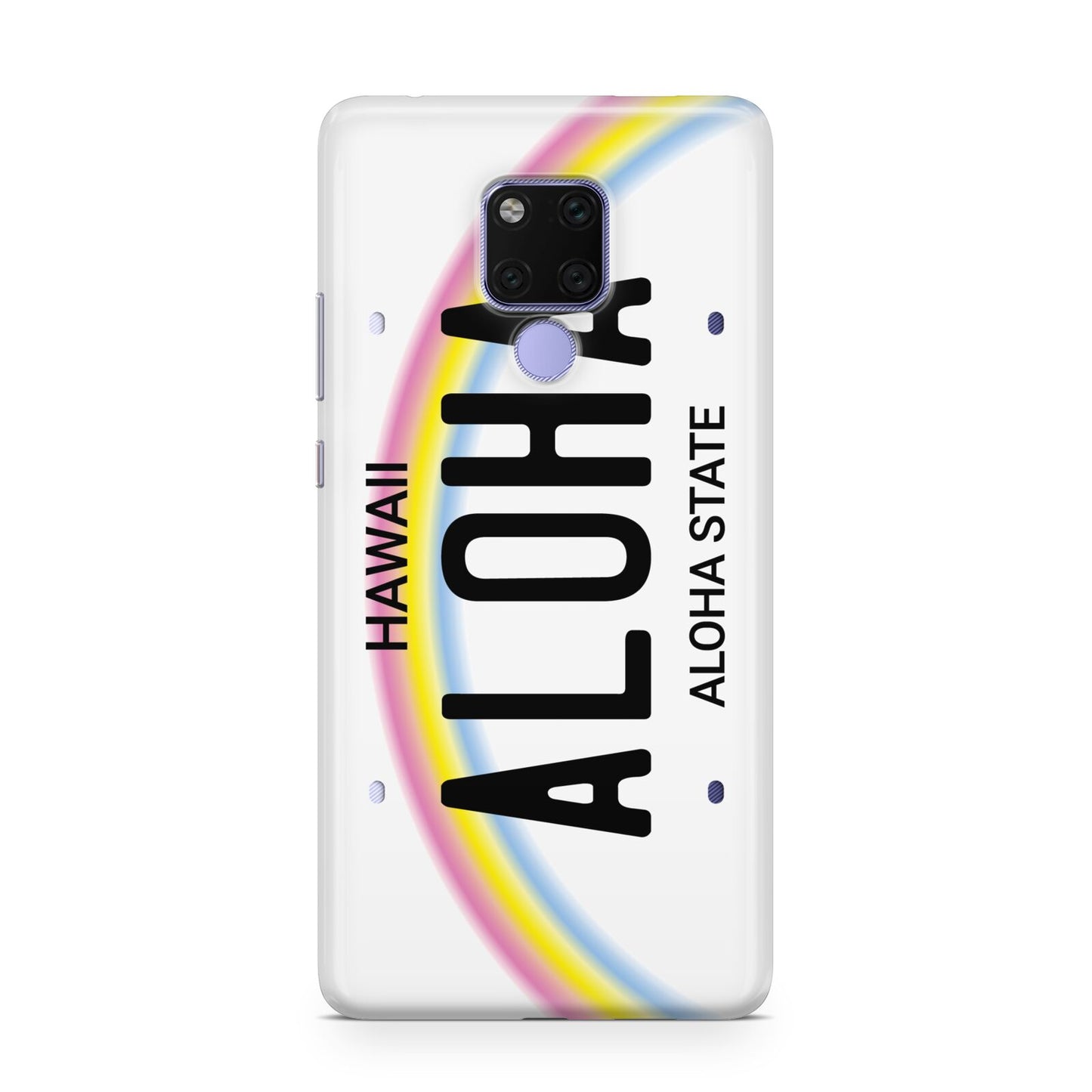 Custom Hawaii License Plate Huawei Mate 20X Phone Case