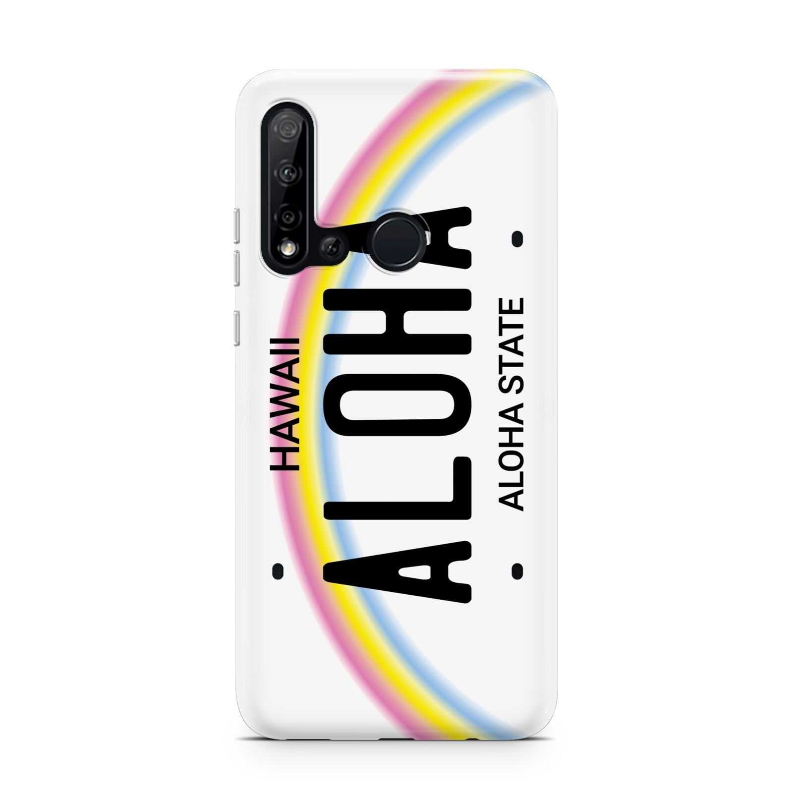 Custom Hawaii License Plate Huawei P20 Lite 5G Phone Case