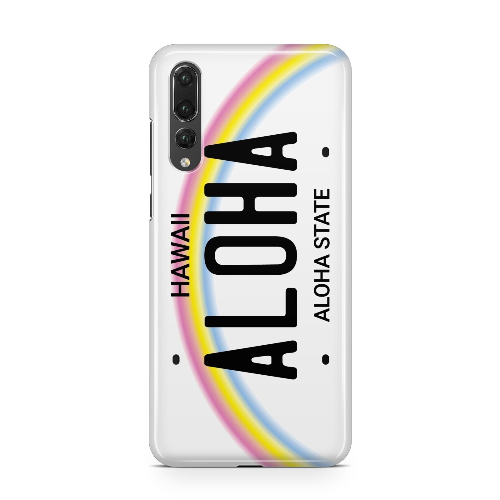 Custom Hawaii License Plate Huawei Case