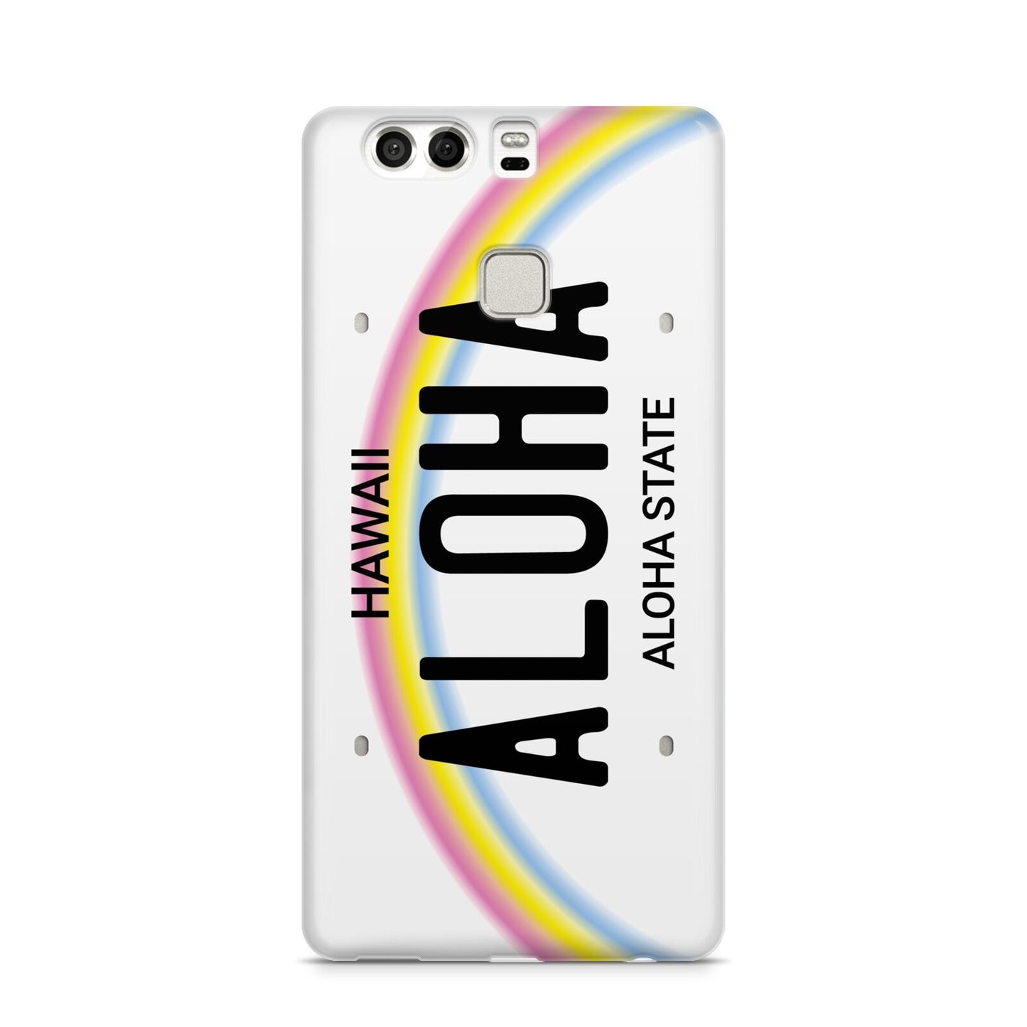 Custom Hawaii License Plate Huawei P9 Case