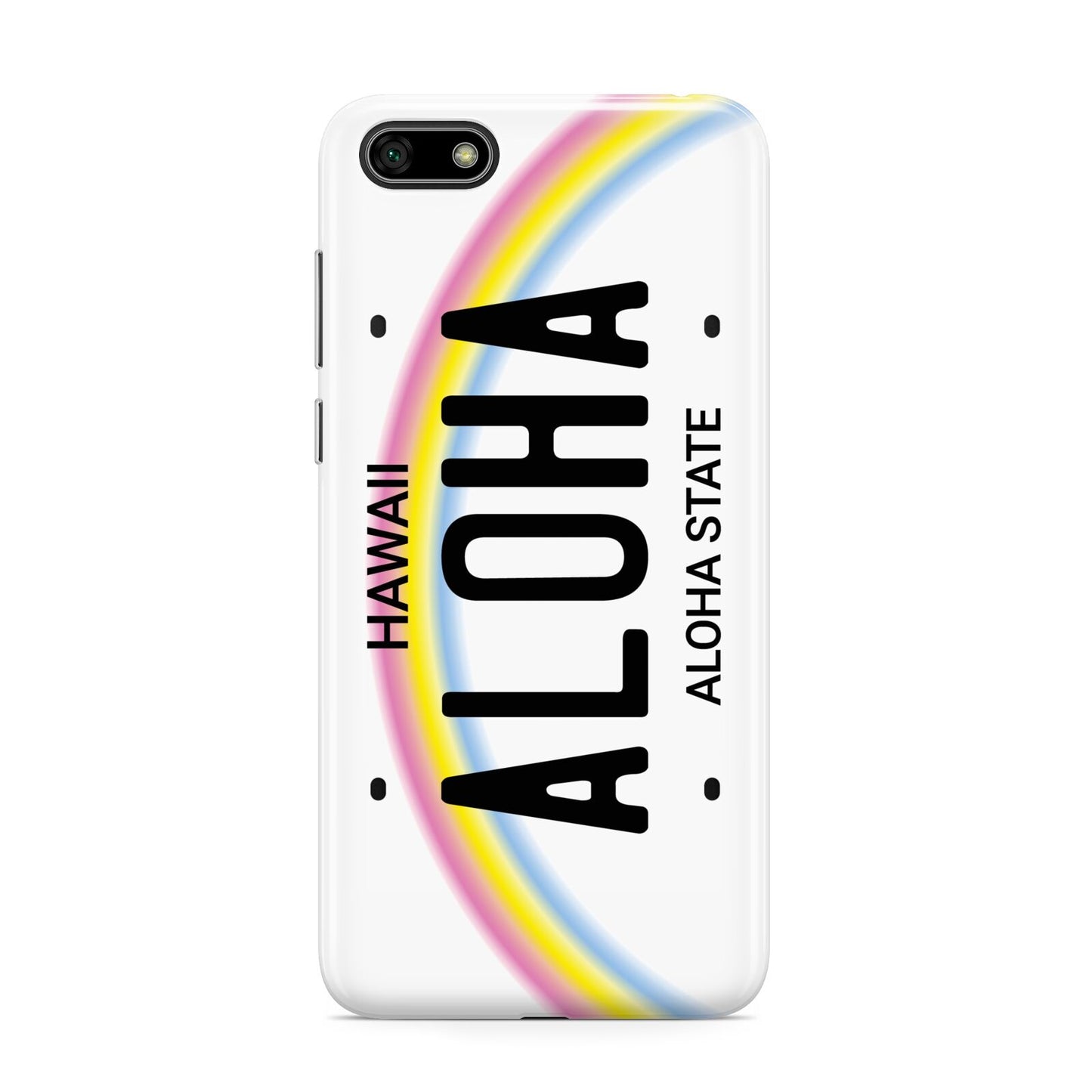 Custom Hawaii License Plate Huawei Y5 Prime 2018 Phone Case