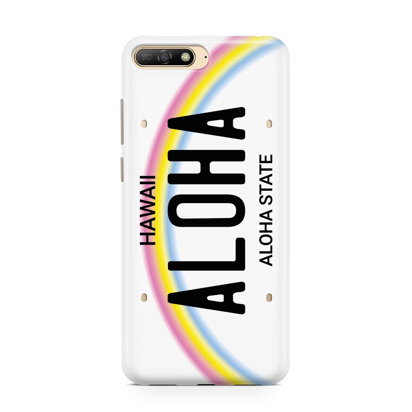 Custom Hawaii License Plate Huawei Y6 2018