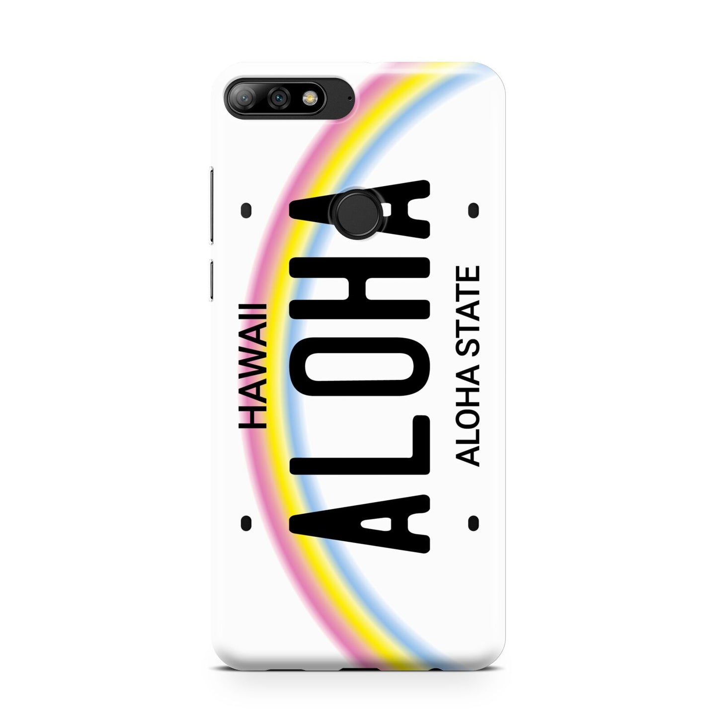 Custom Hawaii License Plate Huawei Y7 2018