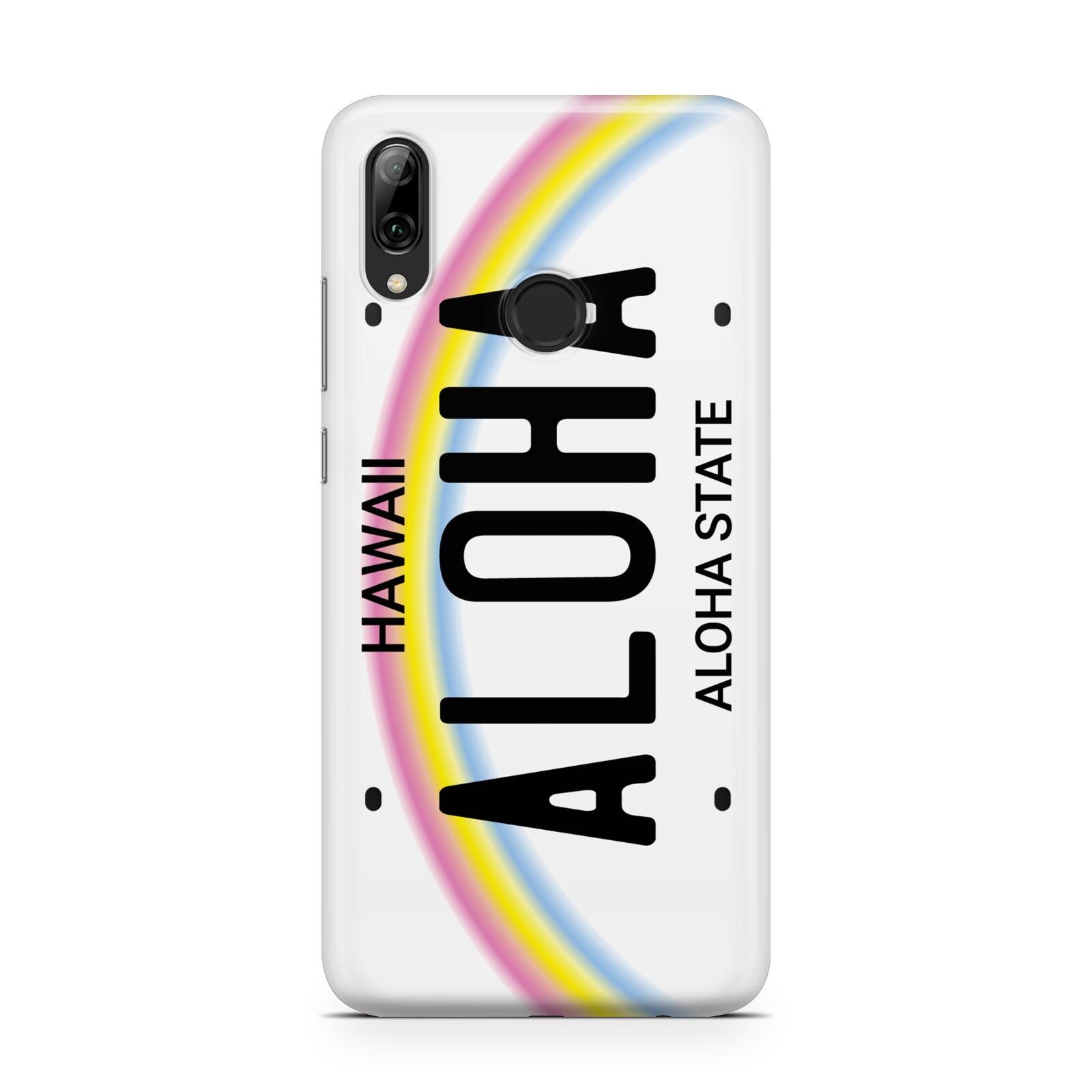 Custom Hawaii License Plate Huawei Y7 2019