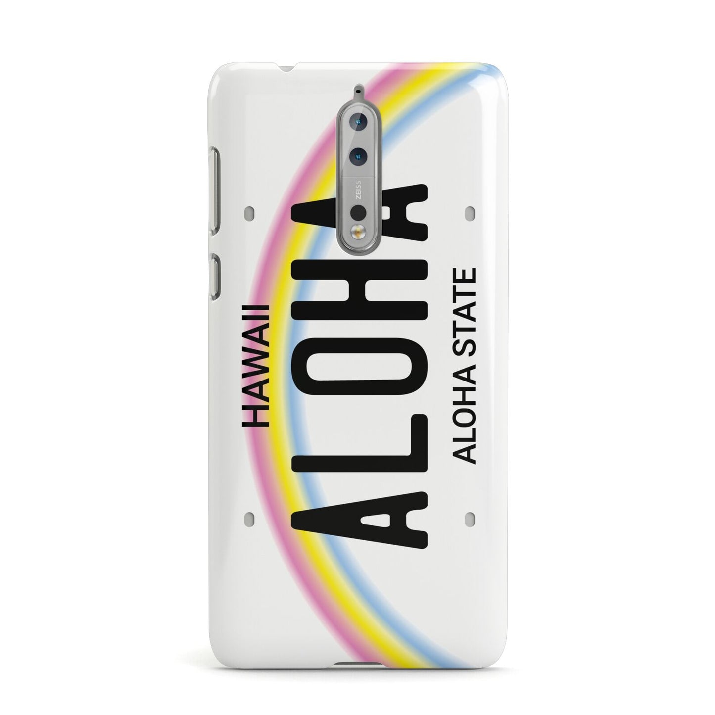 Custom Hawaii License Plate Nokia Case