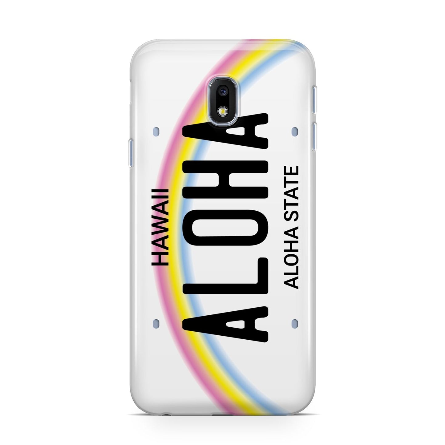 Custom Hawaii License Plate Samsung Galaxy J3 2017 Case