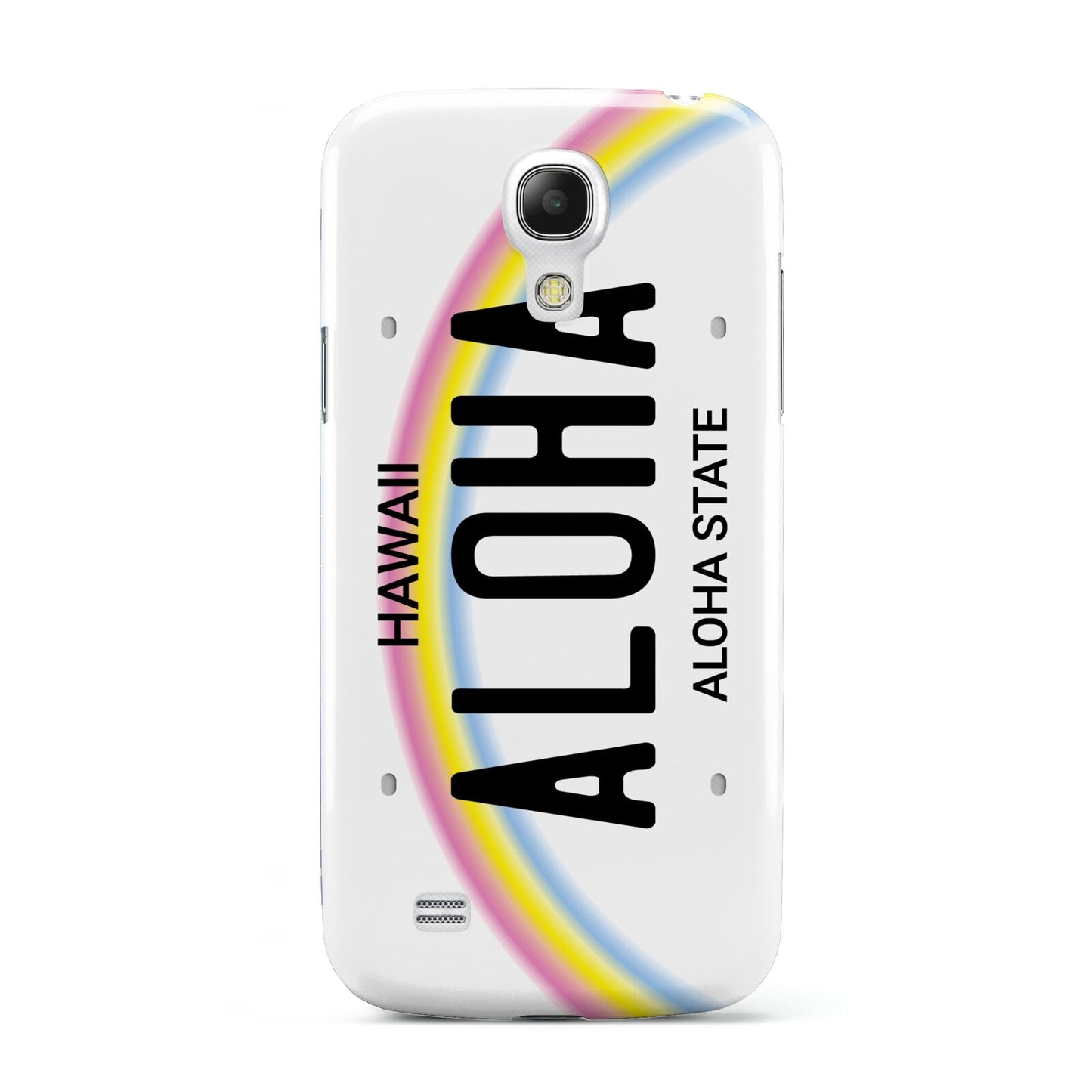 Custom Hawaii License Plate Samsung Galaxy S4 Mini Case