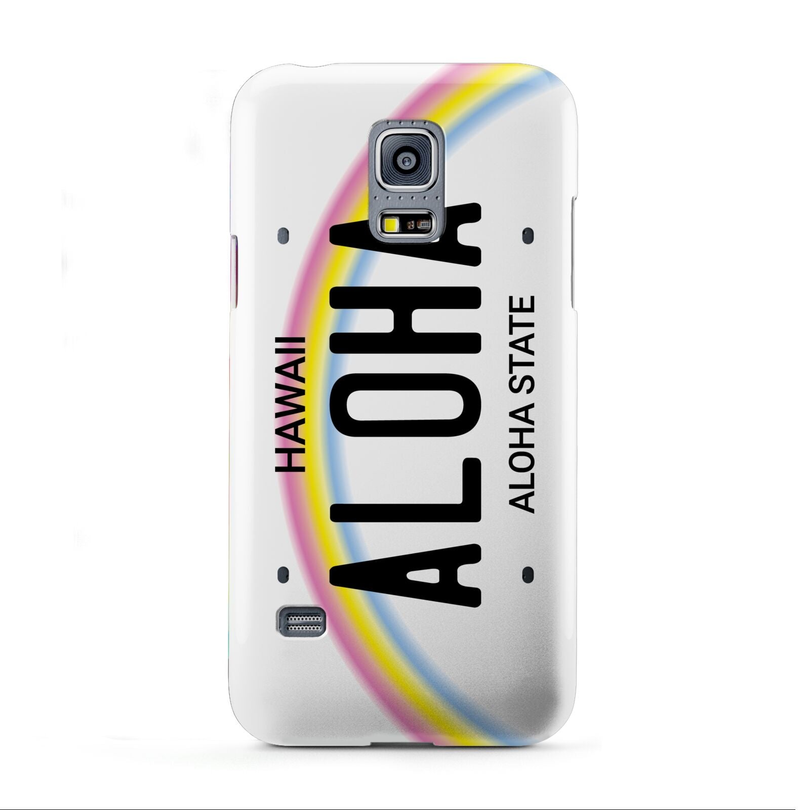 Custom Hawaii License Plate Samsung Galaxy Case