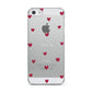 Custom Hearts Name Apple iPhone 5 Case