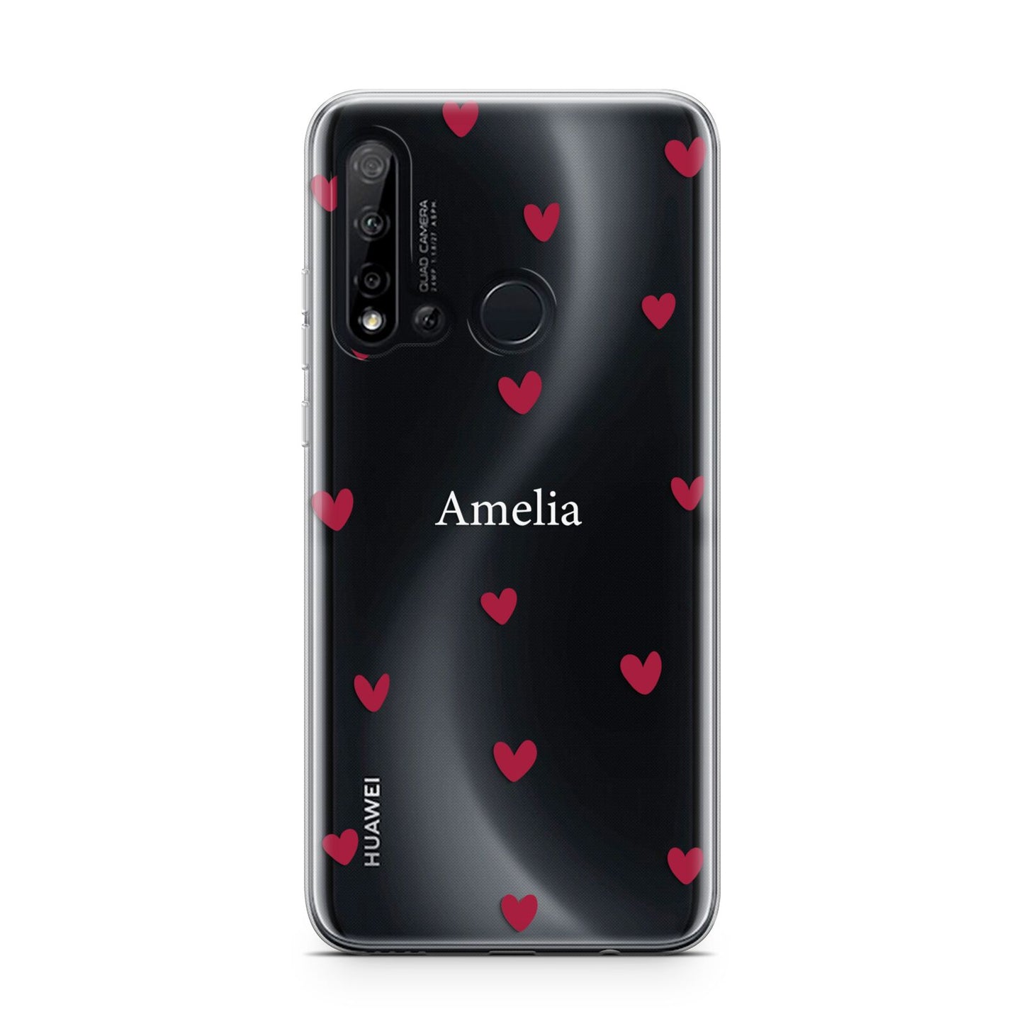 Custom Hearts Name Huawei P20 Lite 5G Phone Case