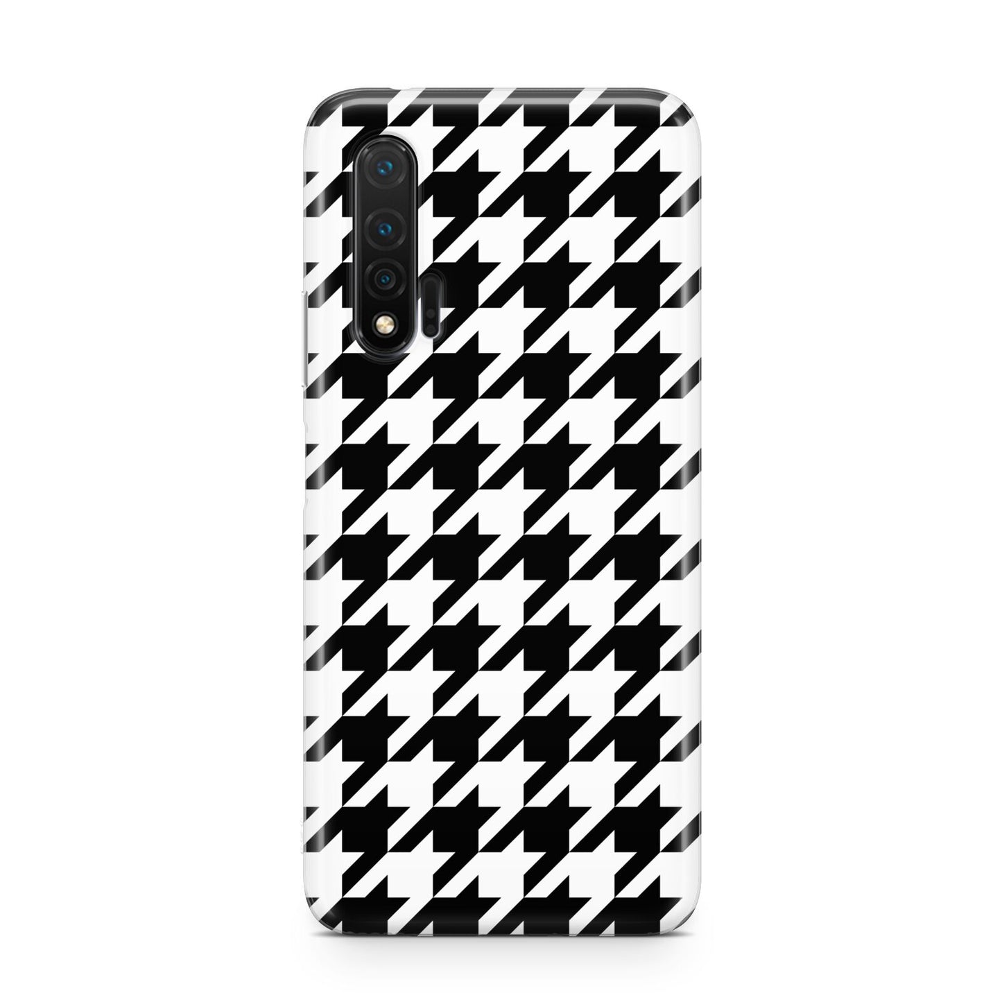 Custom Houndstooth Huawei Nova 6 Phone Case