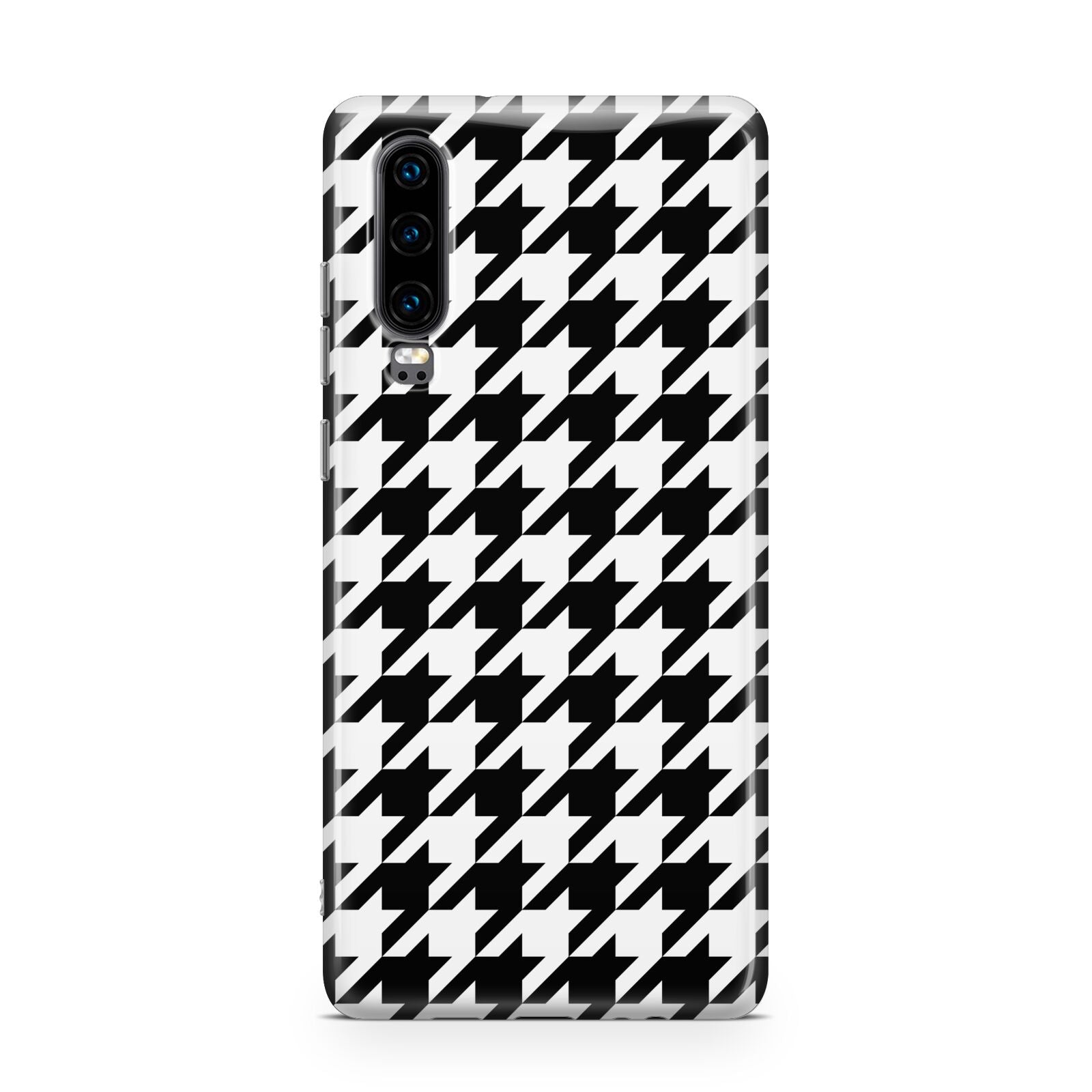 Custom Houndstooth Huawei P30 Phone Case