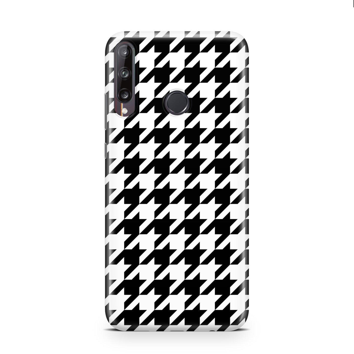 Custom Houndstooth Huawei P40 Lite E Phone Case