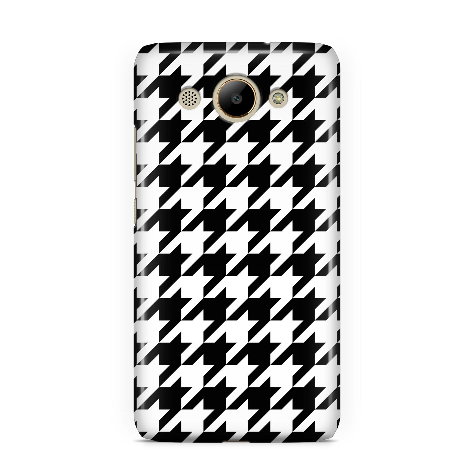 Custom Houndstooth Huawei Y3 2017