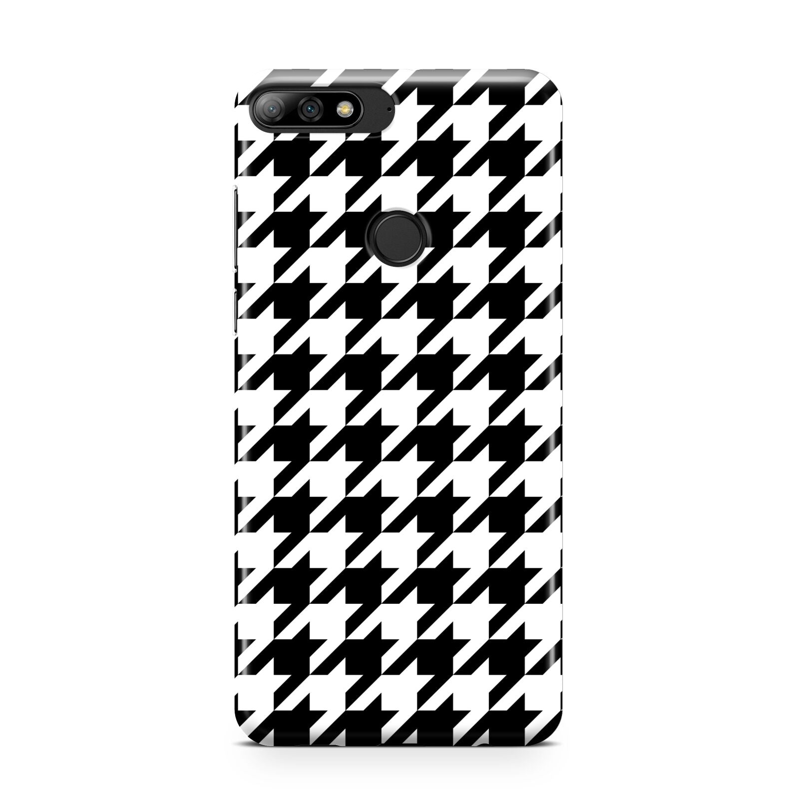 Custom Houndstooth Huawei Y7 2018