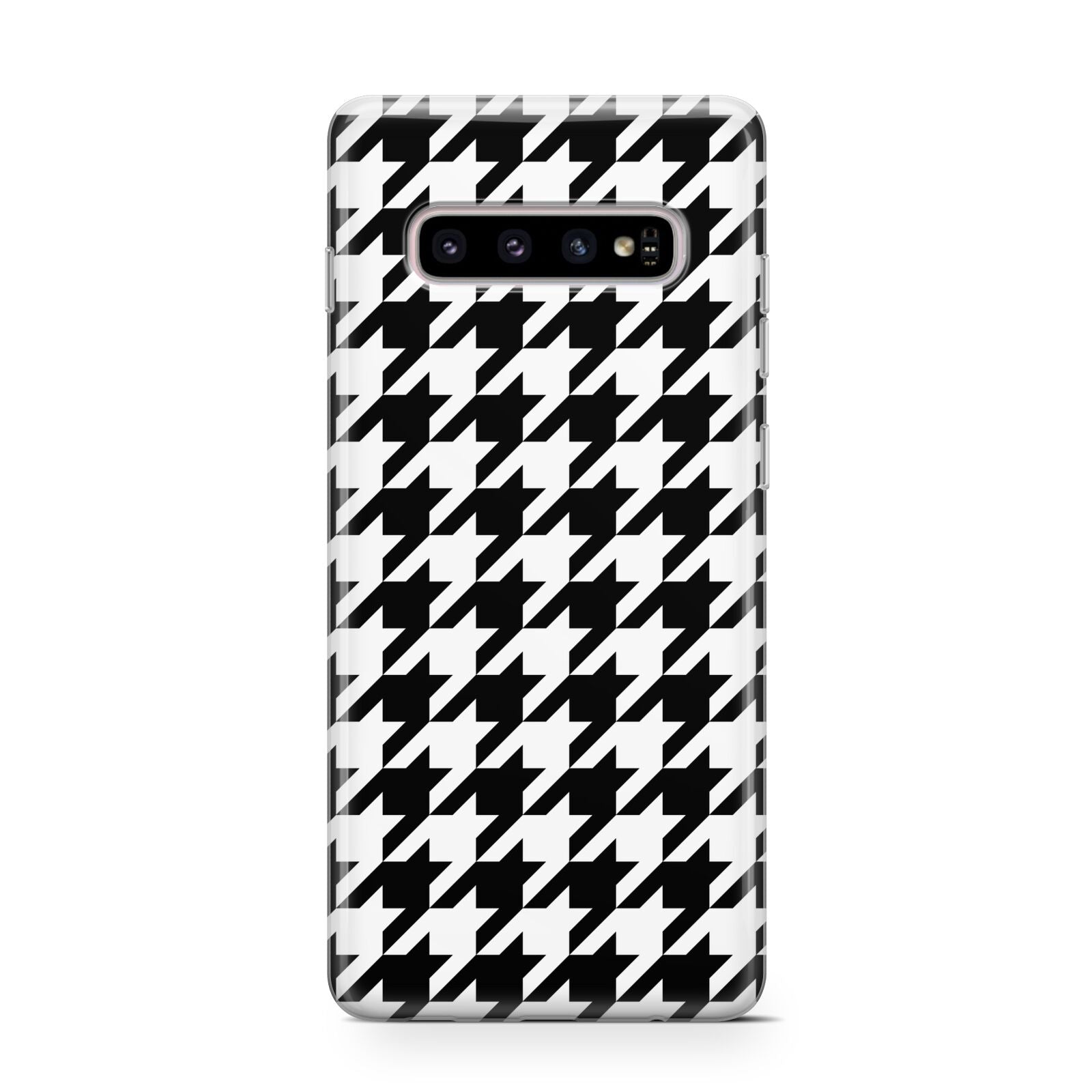 Custom Houndstooth Protective Samsung Galaxy Case