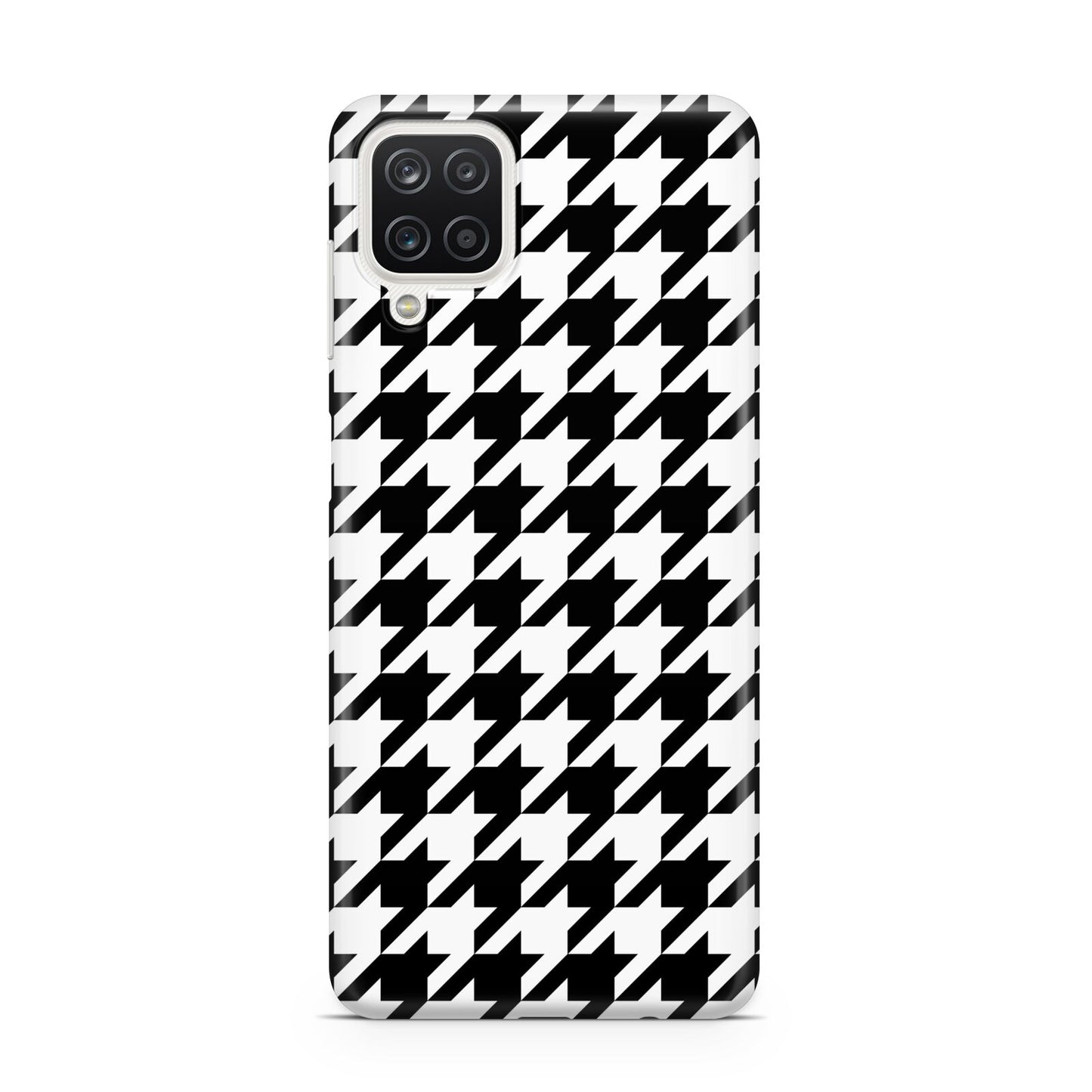 Custom Houndstooth Samsung A12 Case