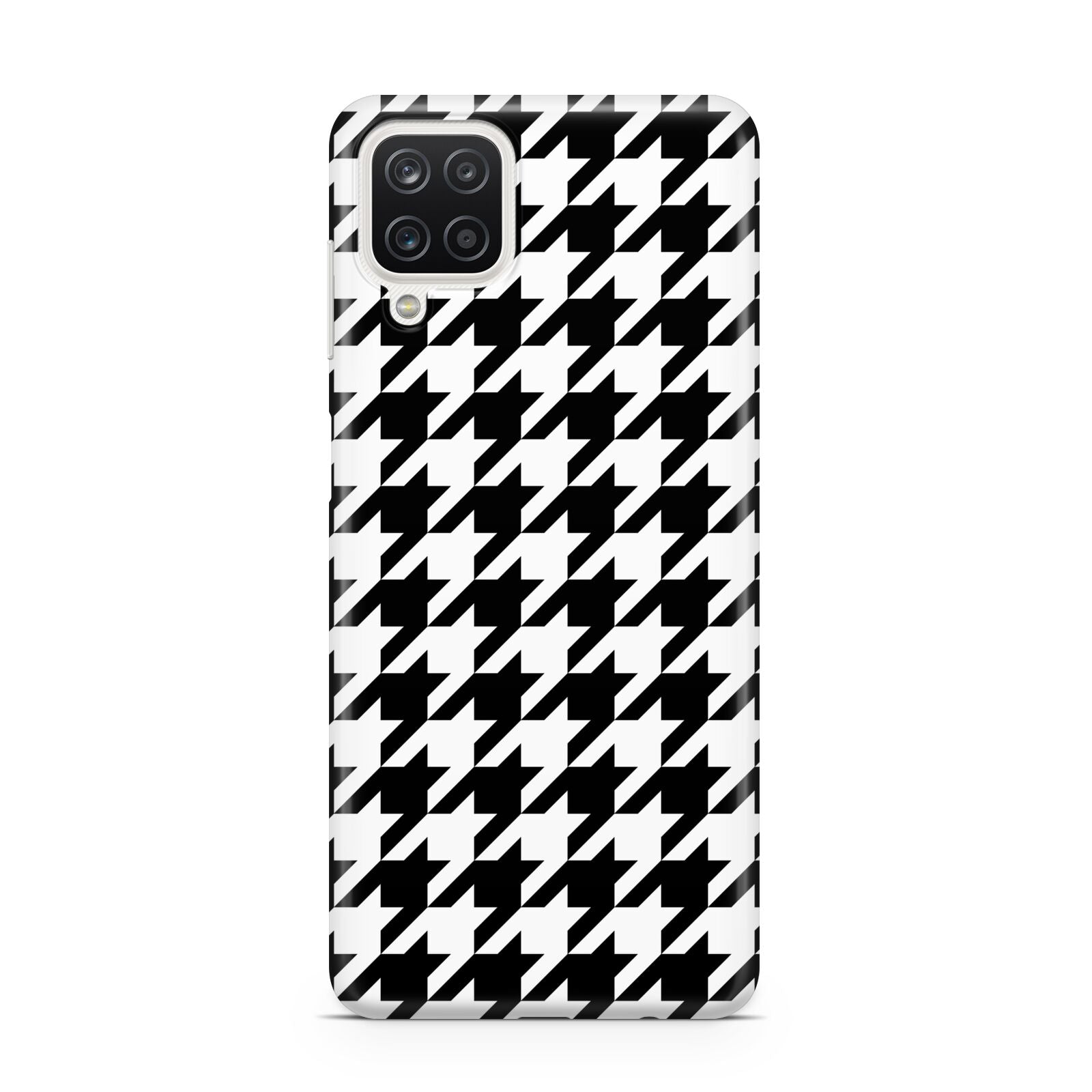 Custom Houndstooth Samsung A12 Case