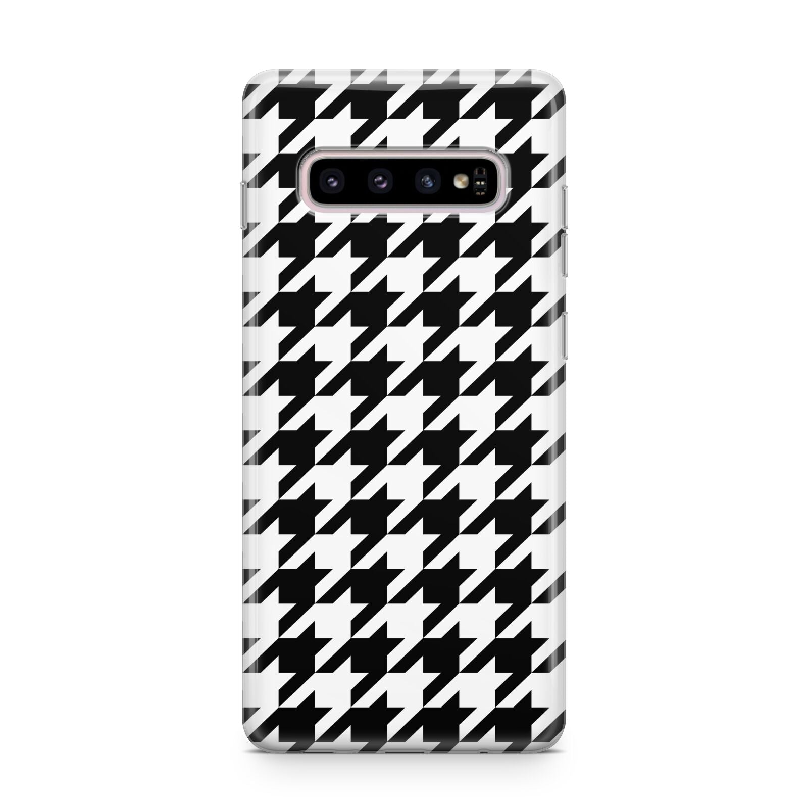 Custom Houndstooth Samsung Galaxy S10 Plus Case