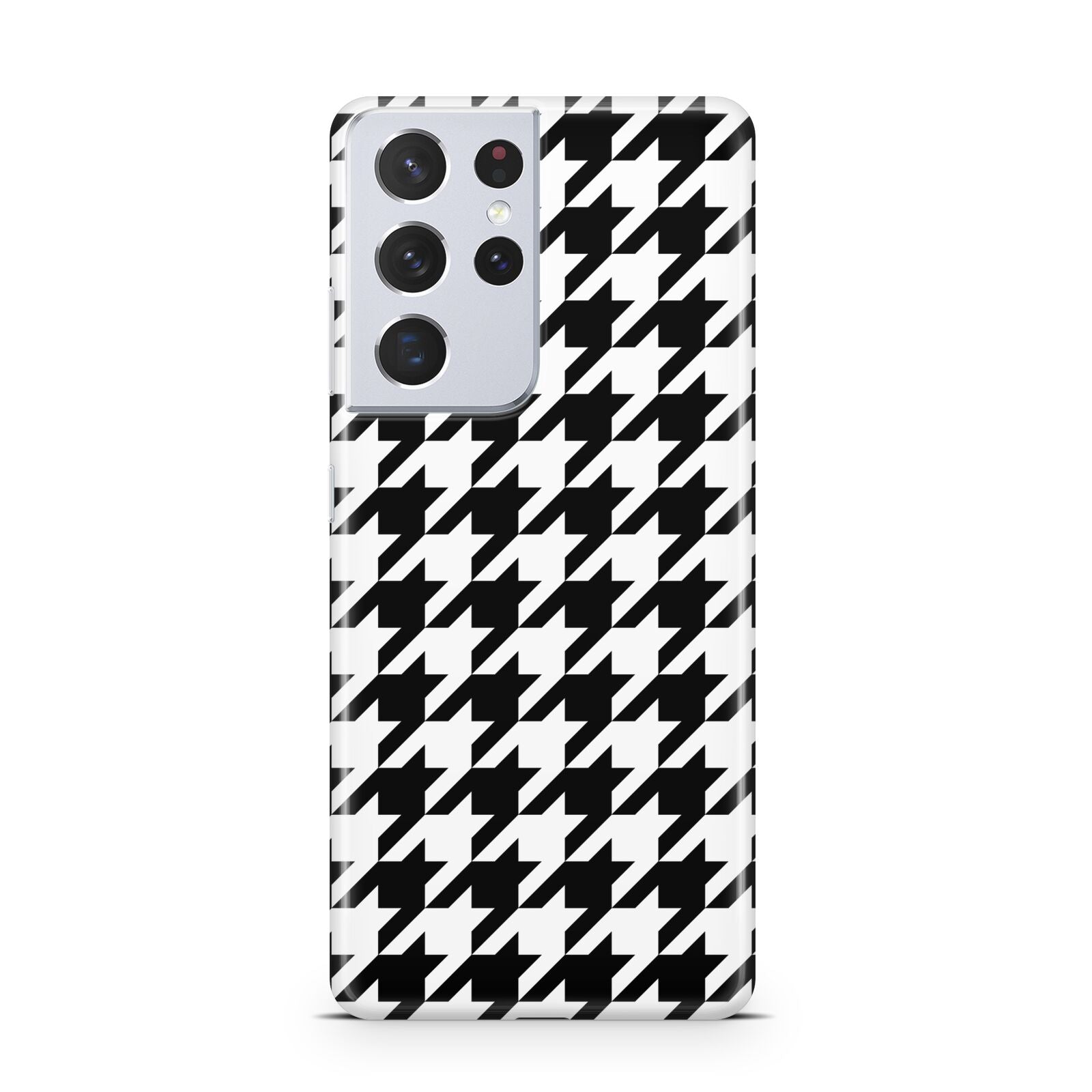 Custom Houndstooth Samsung S21 Ultra Case