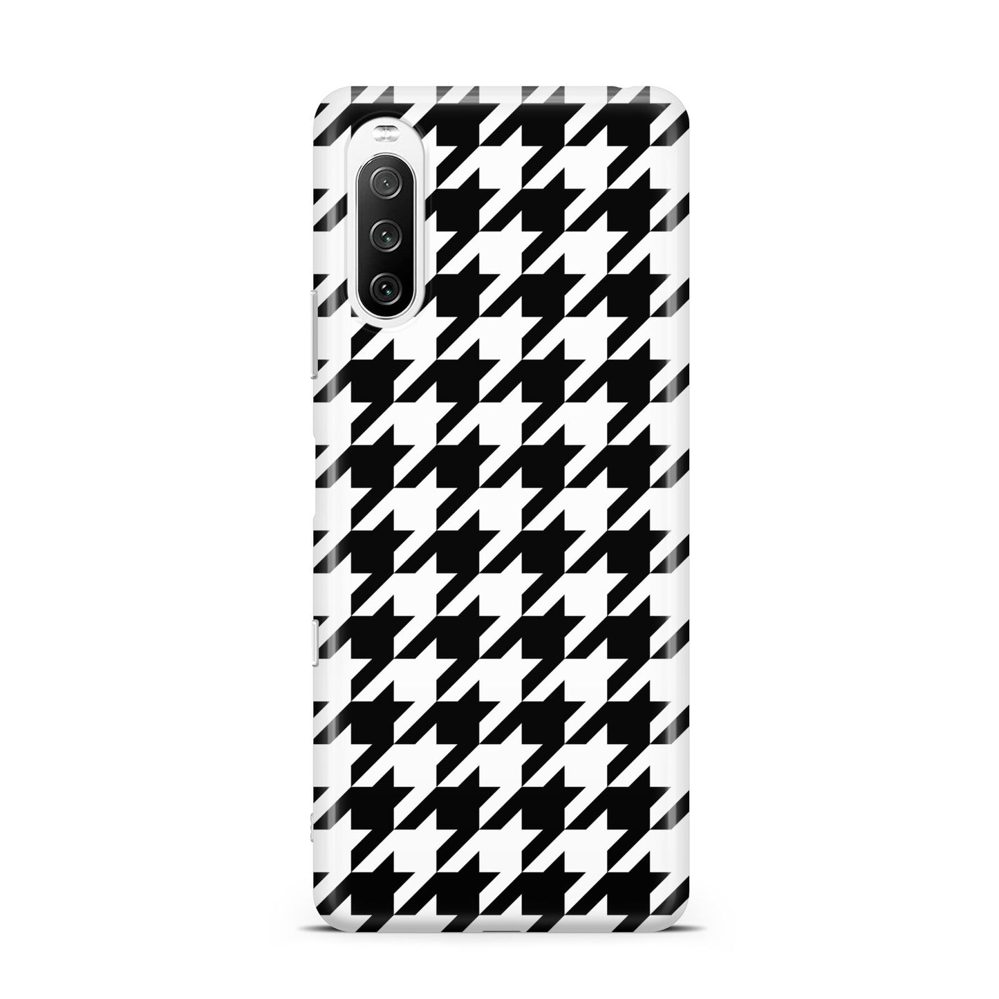 Custom Houndstooth Sony Xperia 10 III Case