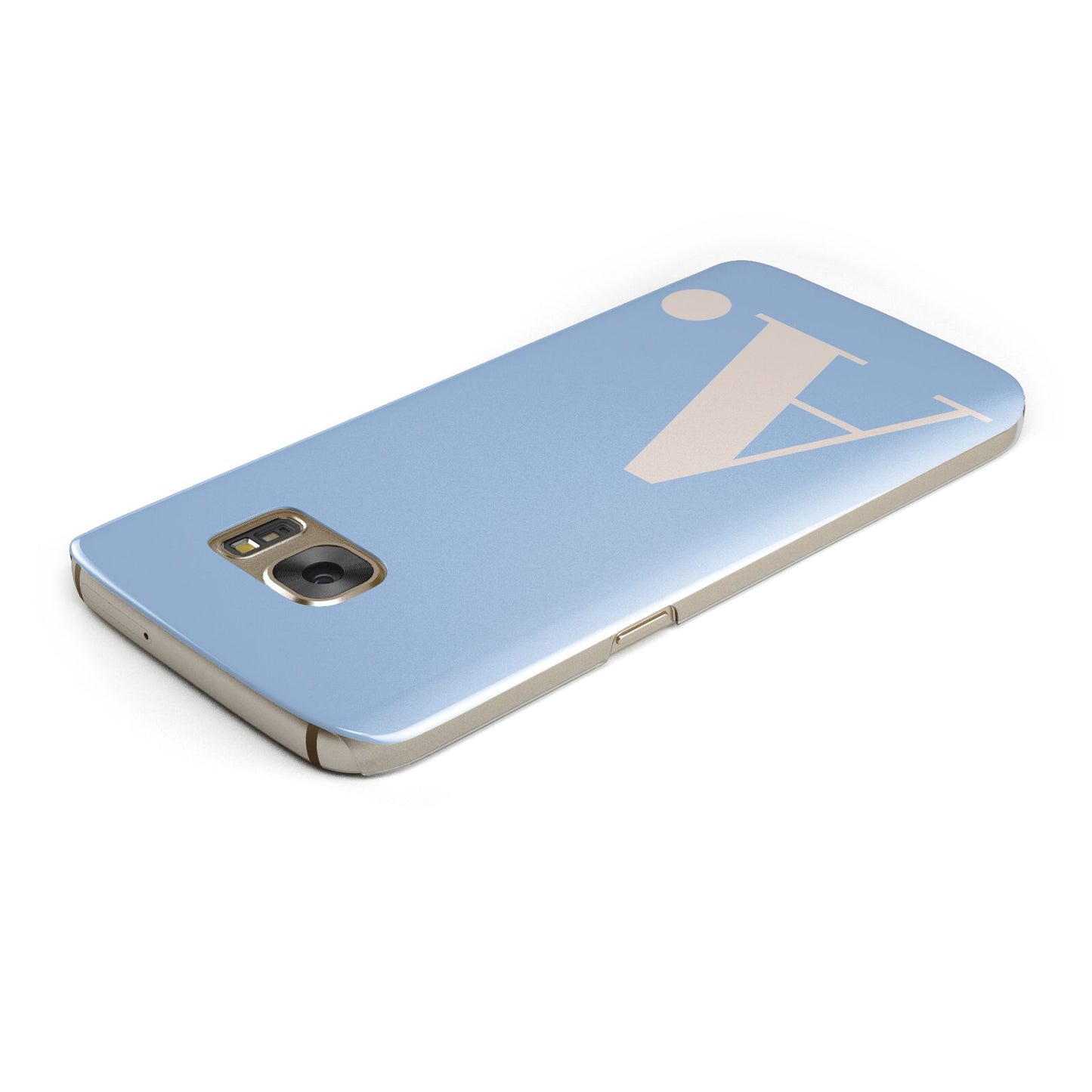 Custom Initial Samsung Galaxy Case Top Cutout