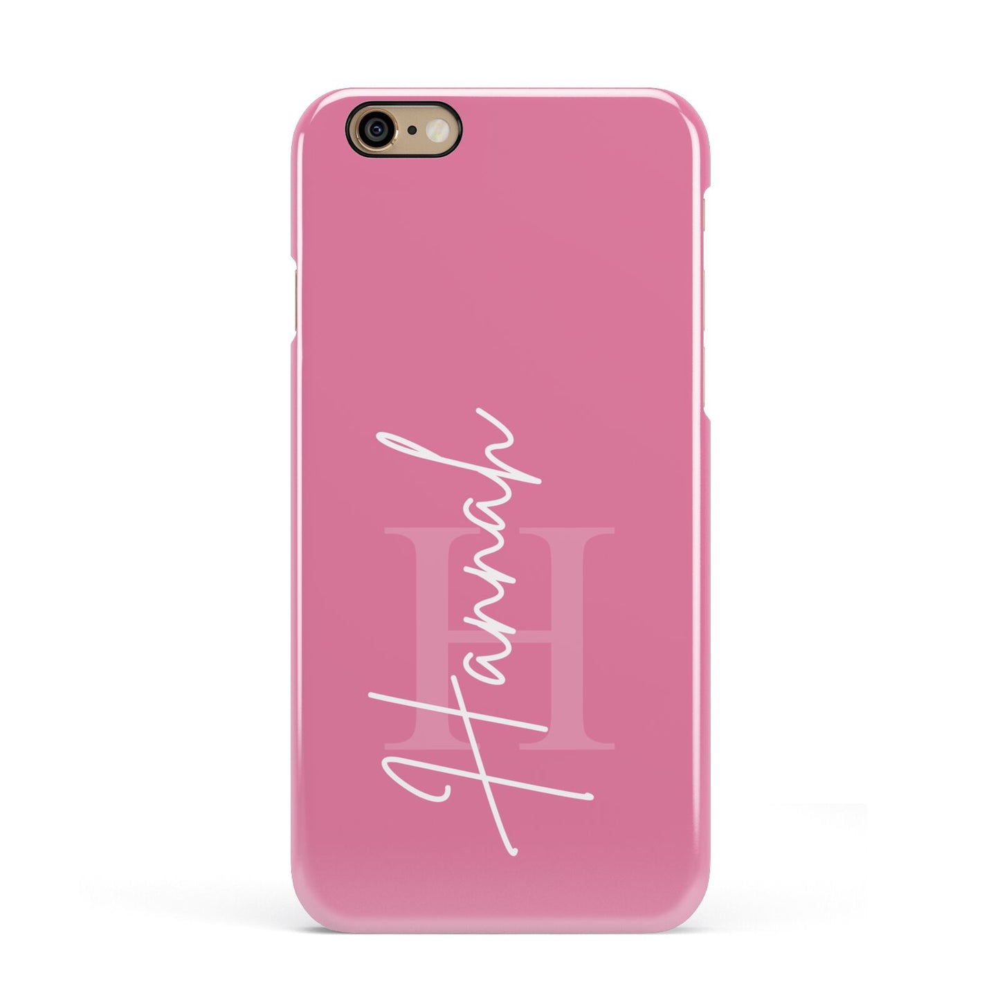 Custom Initial and Name Apple iPhone 6 3D Snap Case