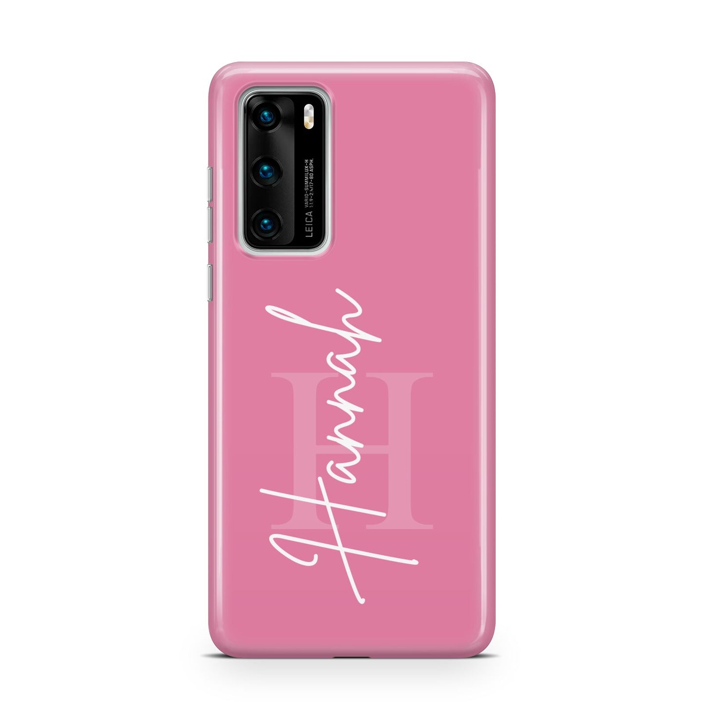 Custom Initial and Name Huawei P40 Phone Case