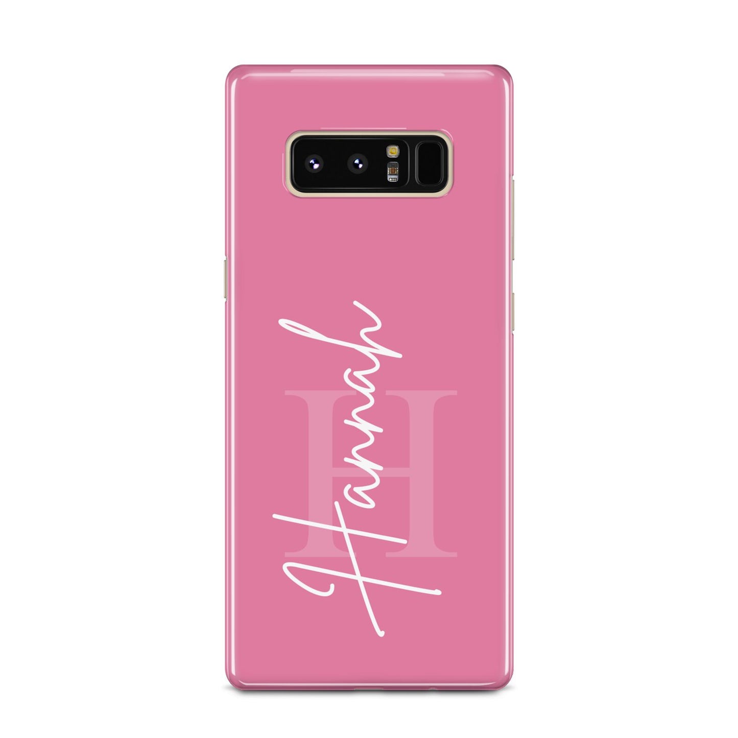 Custom Initial and Name Samsung Galaxy Note 8 Case