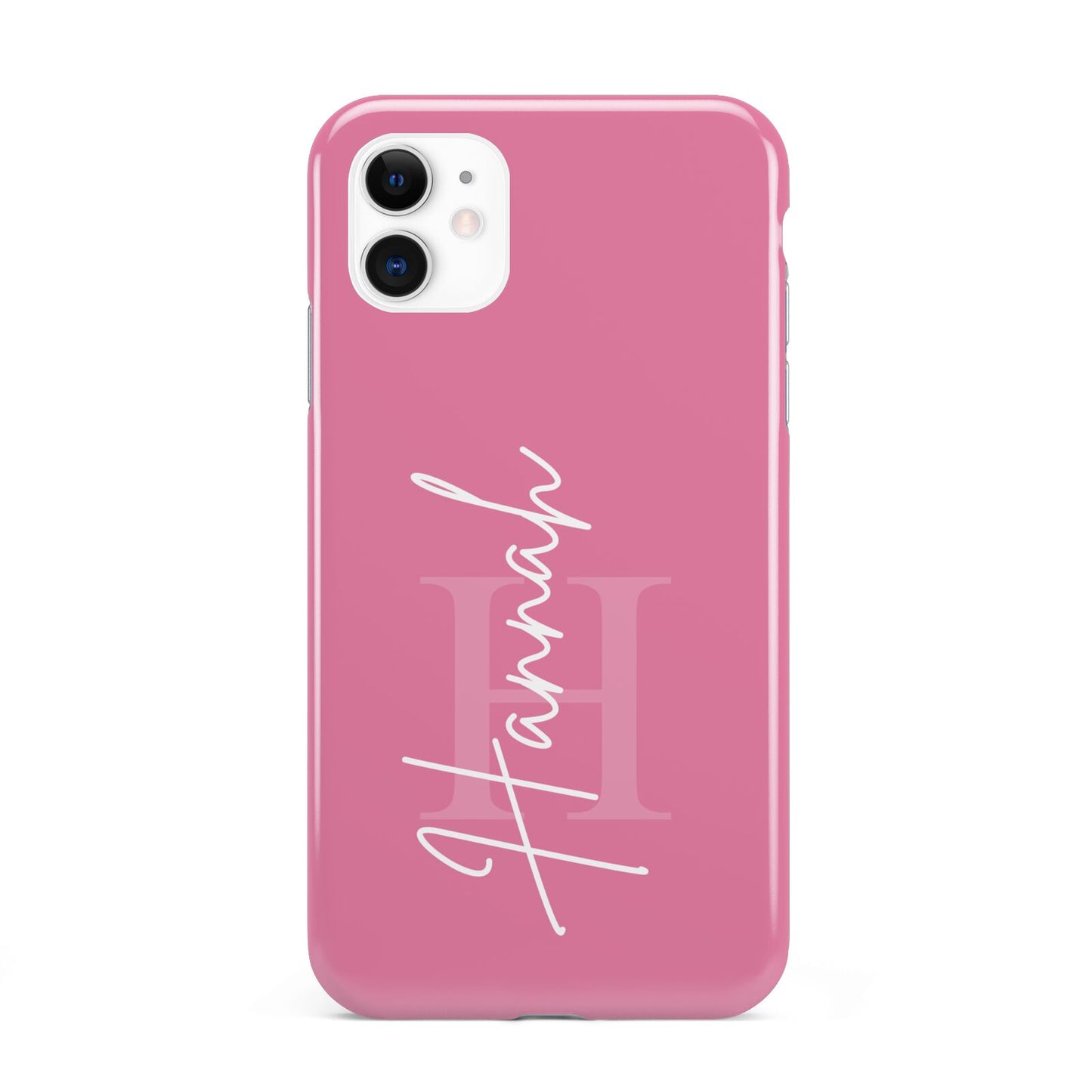 Custom Initial and Name iPhone 11 3D Tough Case