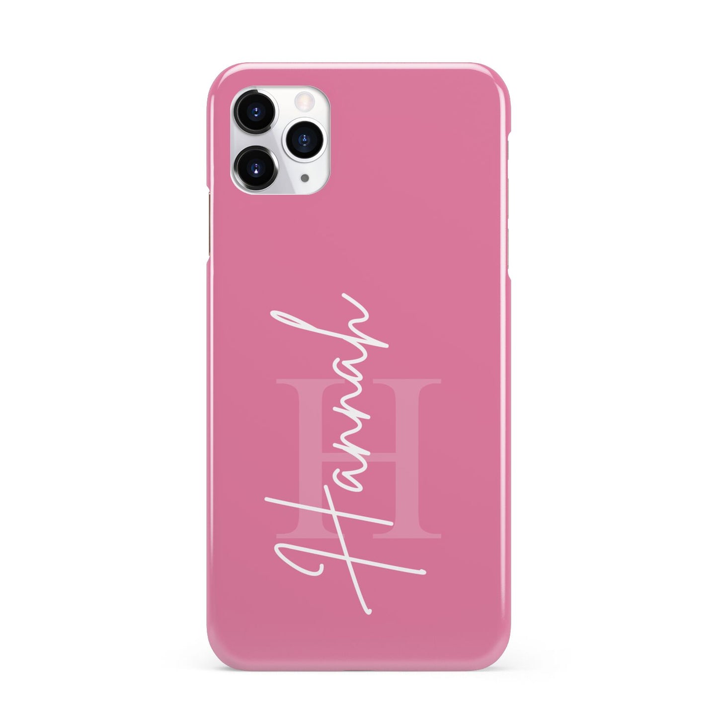 Custom Initial and Name iPhone 11 Pro Max 3D Snap Case