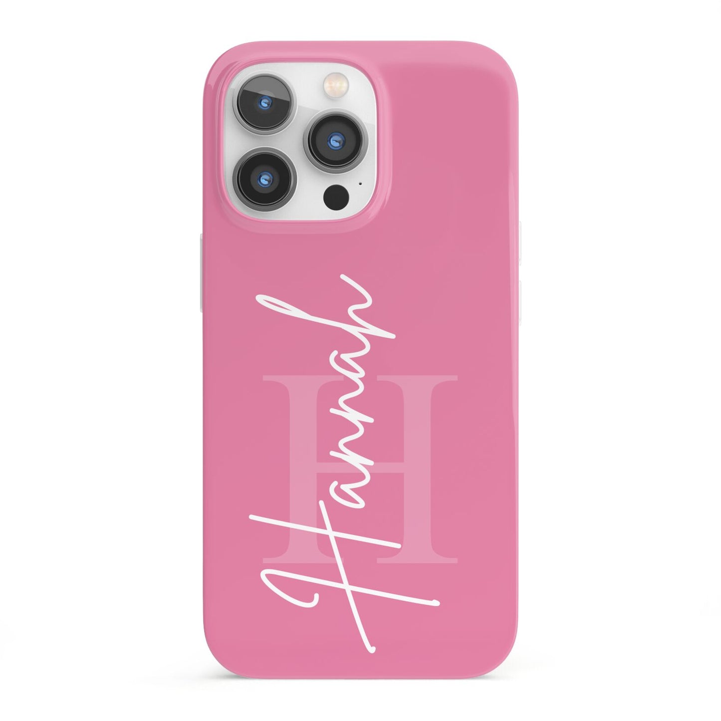 Custom Initial and Name iPhone 13 Pro Full Wrap 3D Snap Case