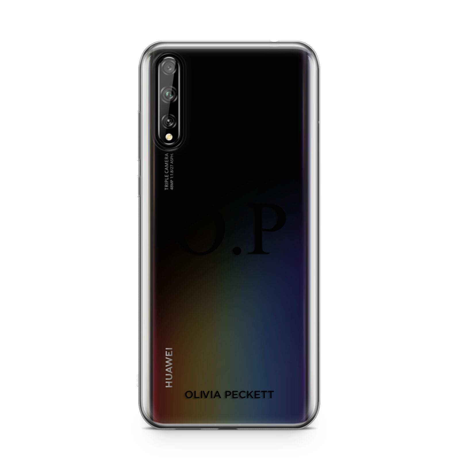 Custom Initials and Name Huawei Enjoy 10s Phone Case