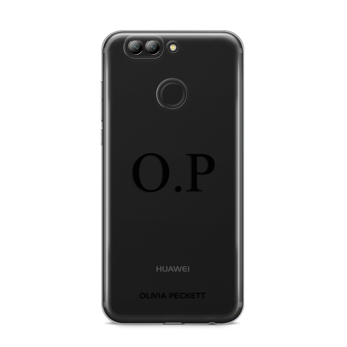 Custom Initials and Name Huawei Nova 2s Phone Case