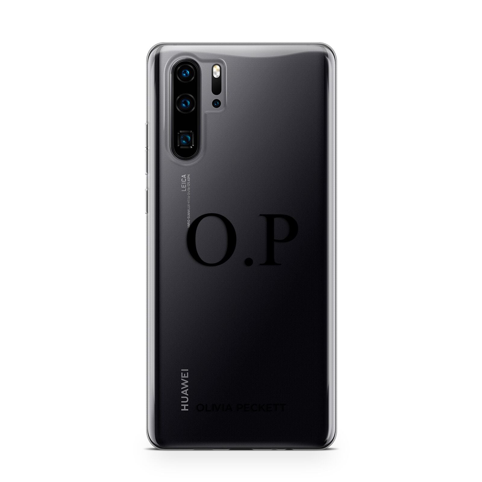 Custom Initials and Name Huawei P30 Pro Phone Case