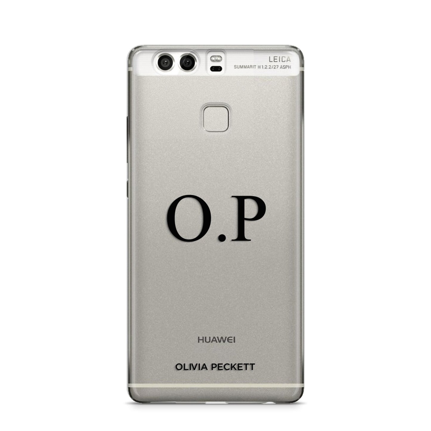 Custom Initials and Name Huawei P9 Case