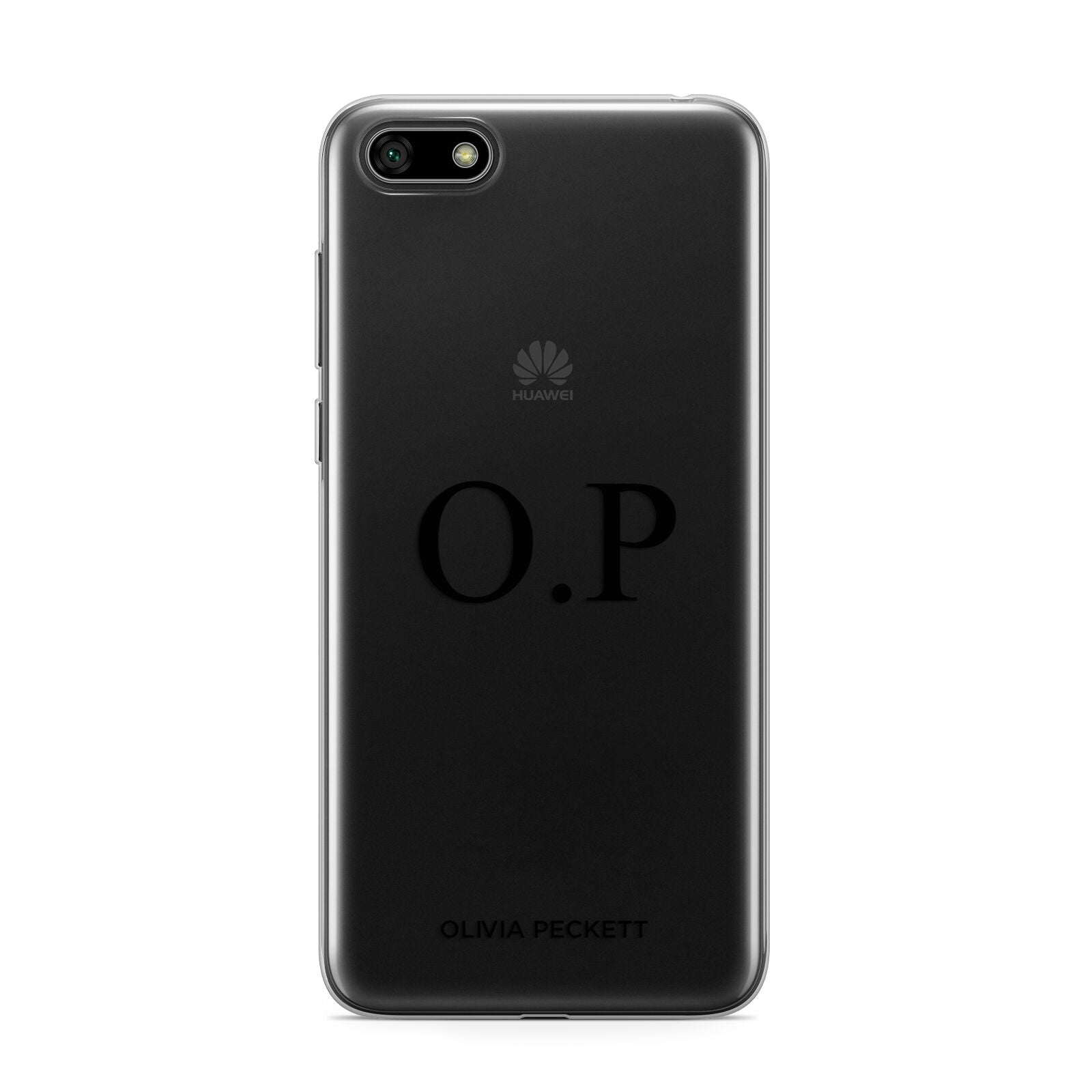 Custom Initials and Name Huawei Y5 Prime 2018 Phone Case