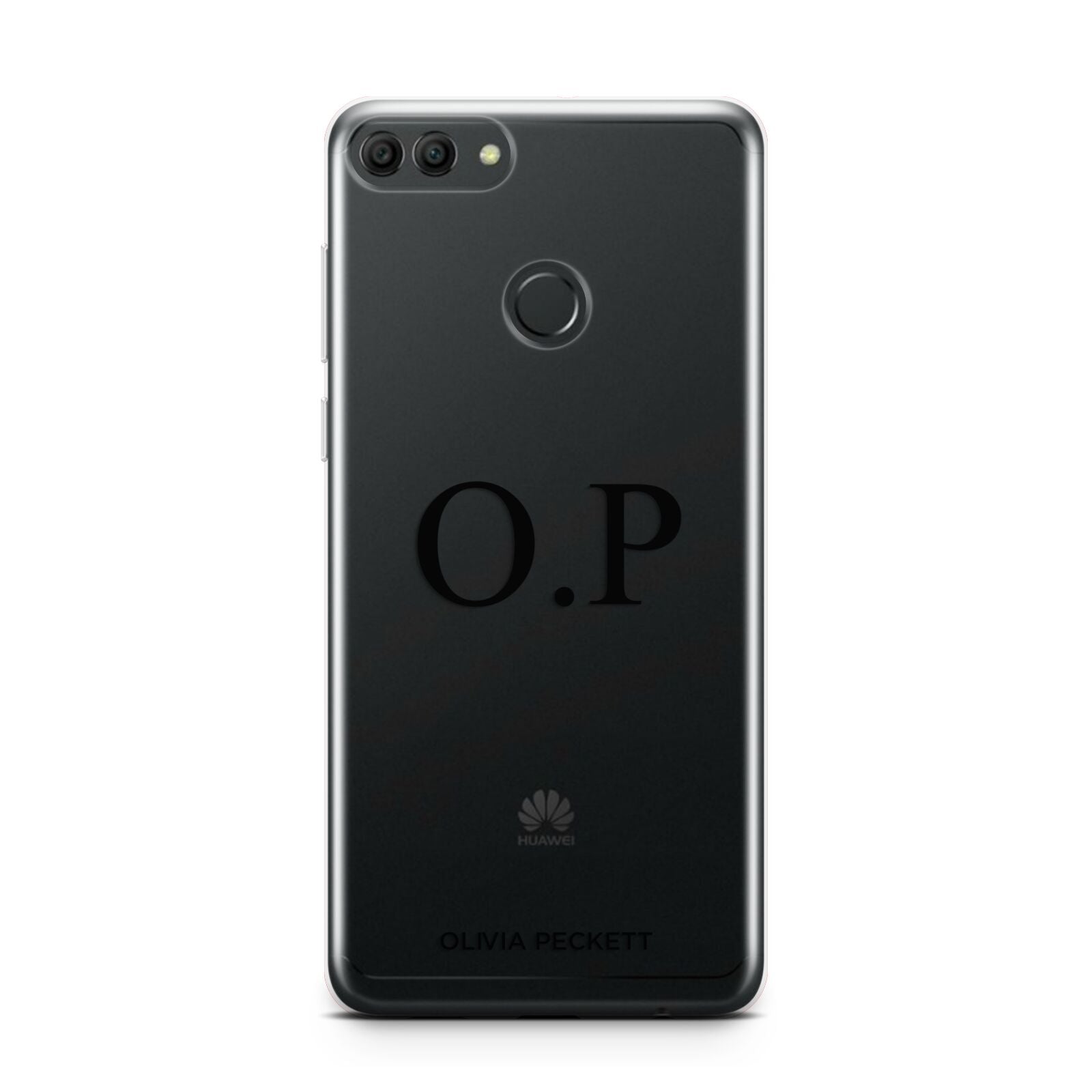 Custom Initials and Name Huawei Y9 2018