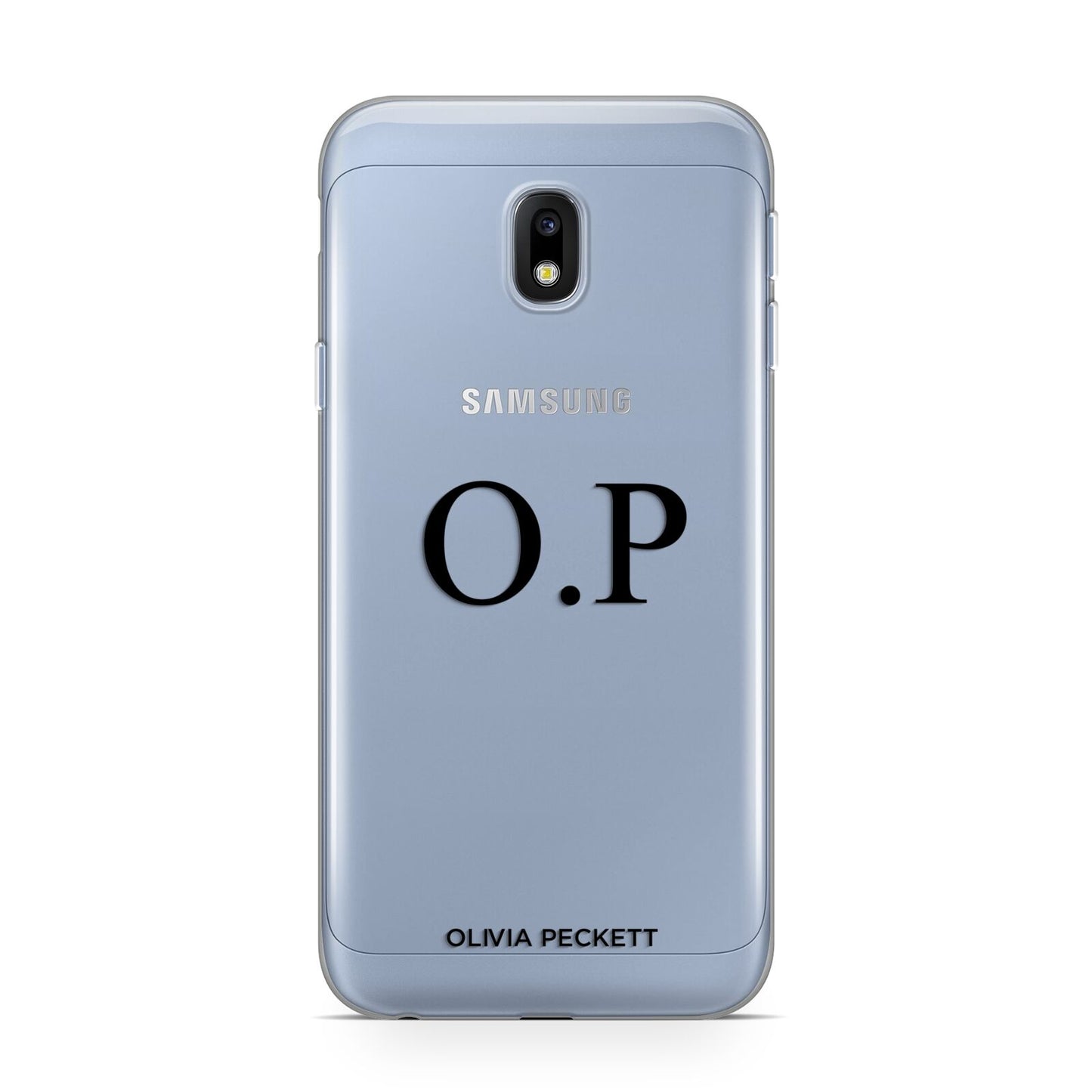 Custom Initials and Name Samsung Galaxy J3 2017 Case